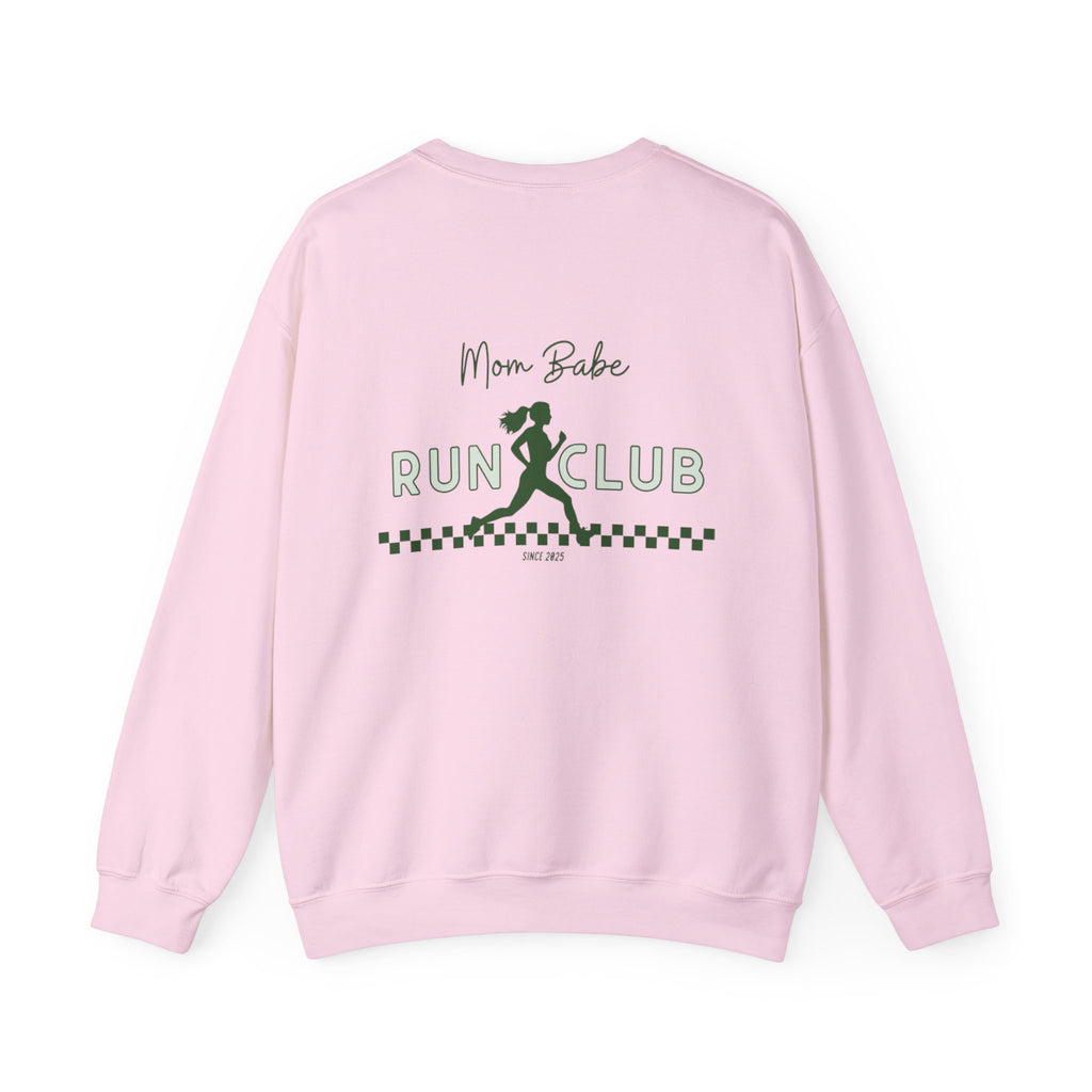 All Mom Babes Need - Graphic Check Sweatshirt