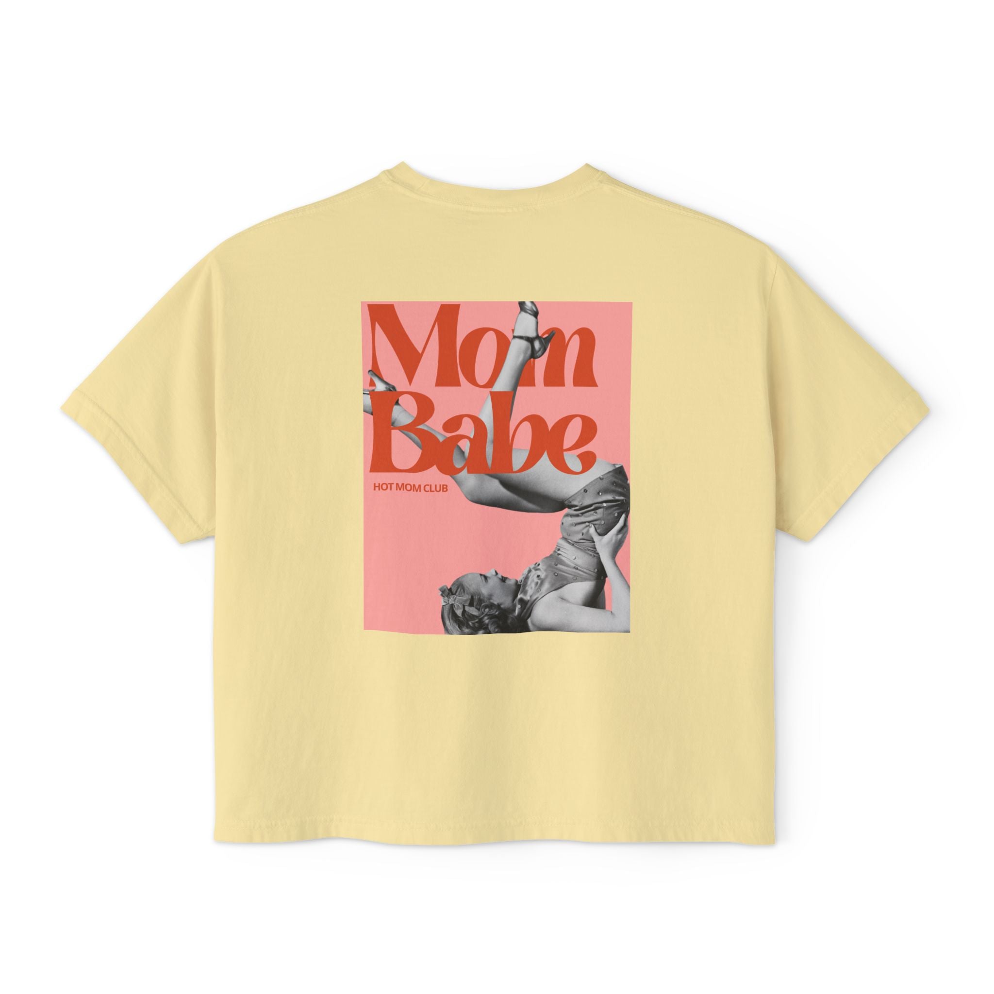 Mom Babe Hot Mom Club - Vintage Graphic Tee
