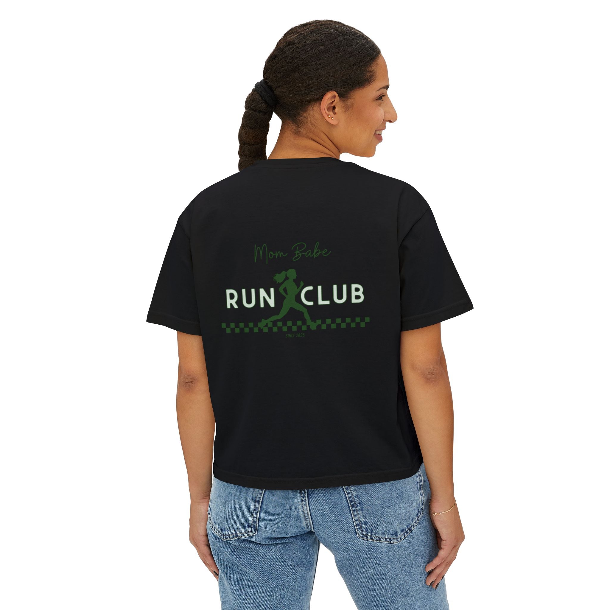 Run Club Mom Babe  — Graphic Tee