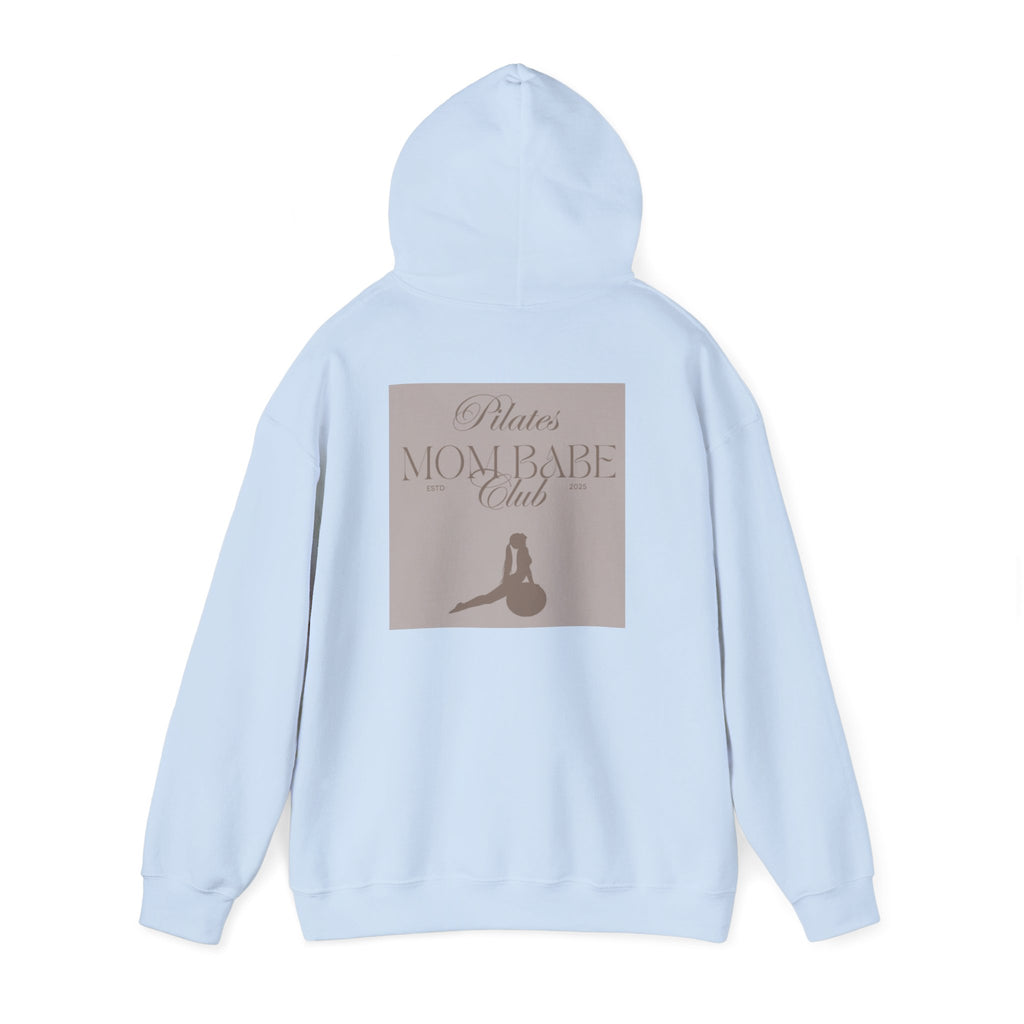 Pilates Mom Babe Club — Workout Graphic Hoodie