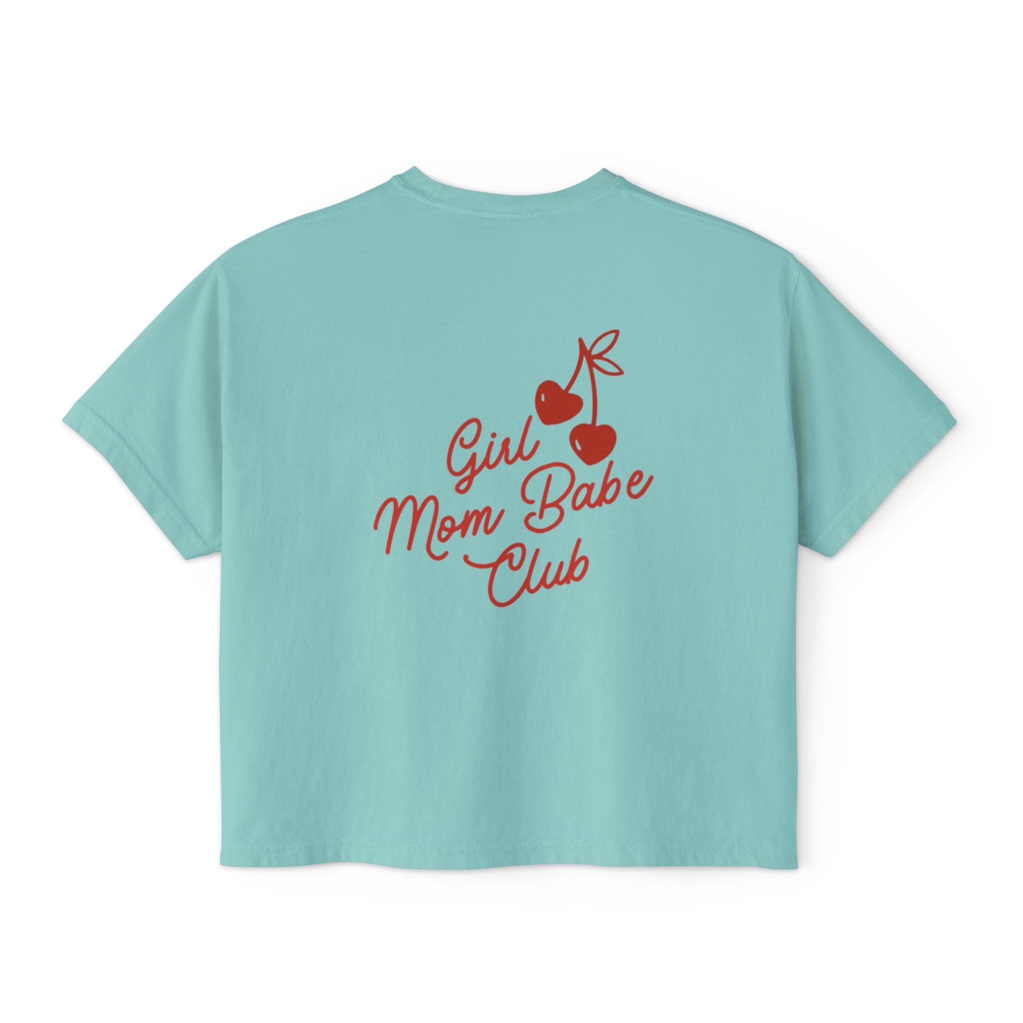 Girl Mom Babe Club - Cherry Graphic Tee