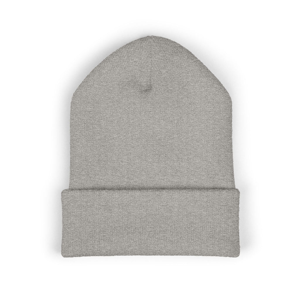 Mom Babe For Hot Moms Beanie - Blue Embroidery