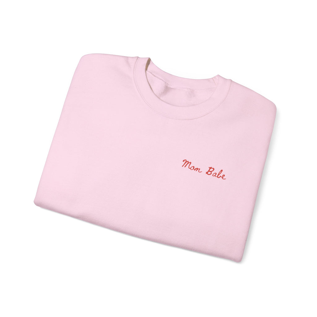 Lucky Mom Babe - Graphic Sweatshirt
