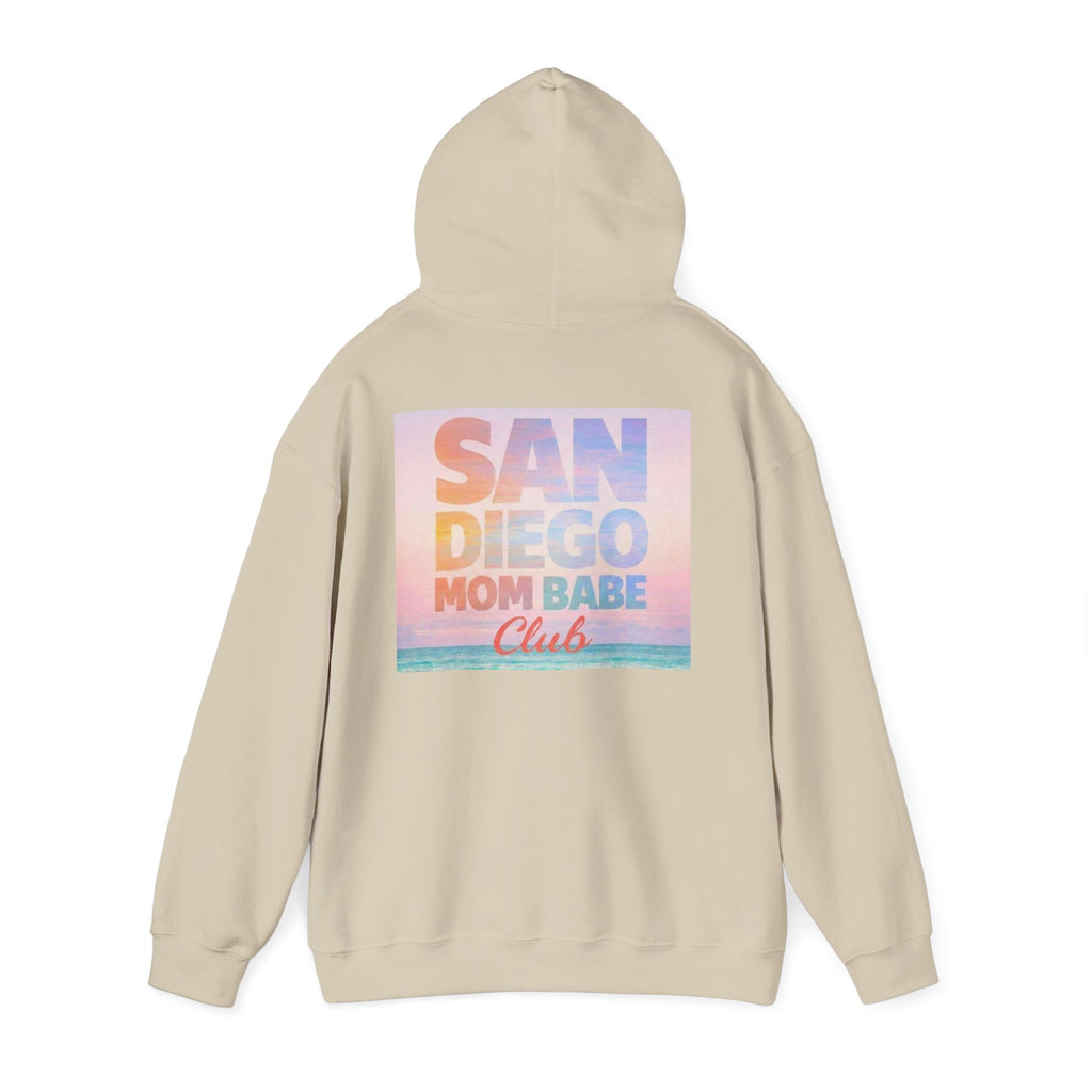 San Diego Mom Babe Club — Beach Graphic Hoodie
