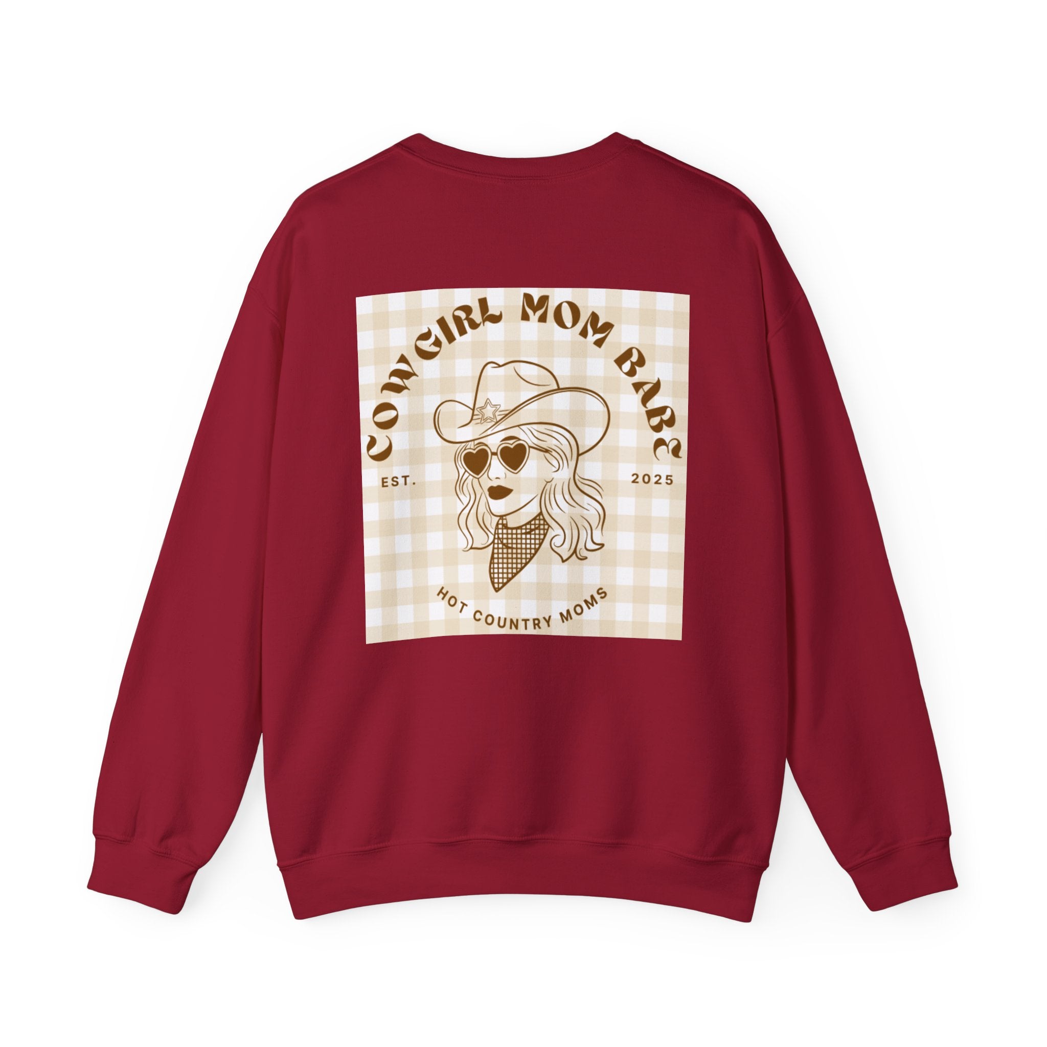 Cowgirl Mom Babe - Country Graphic Sweatshirt
