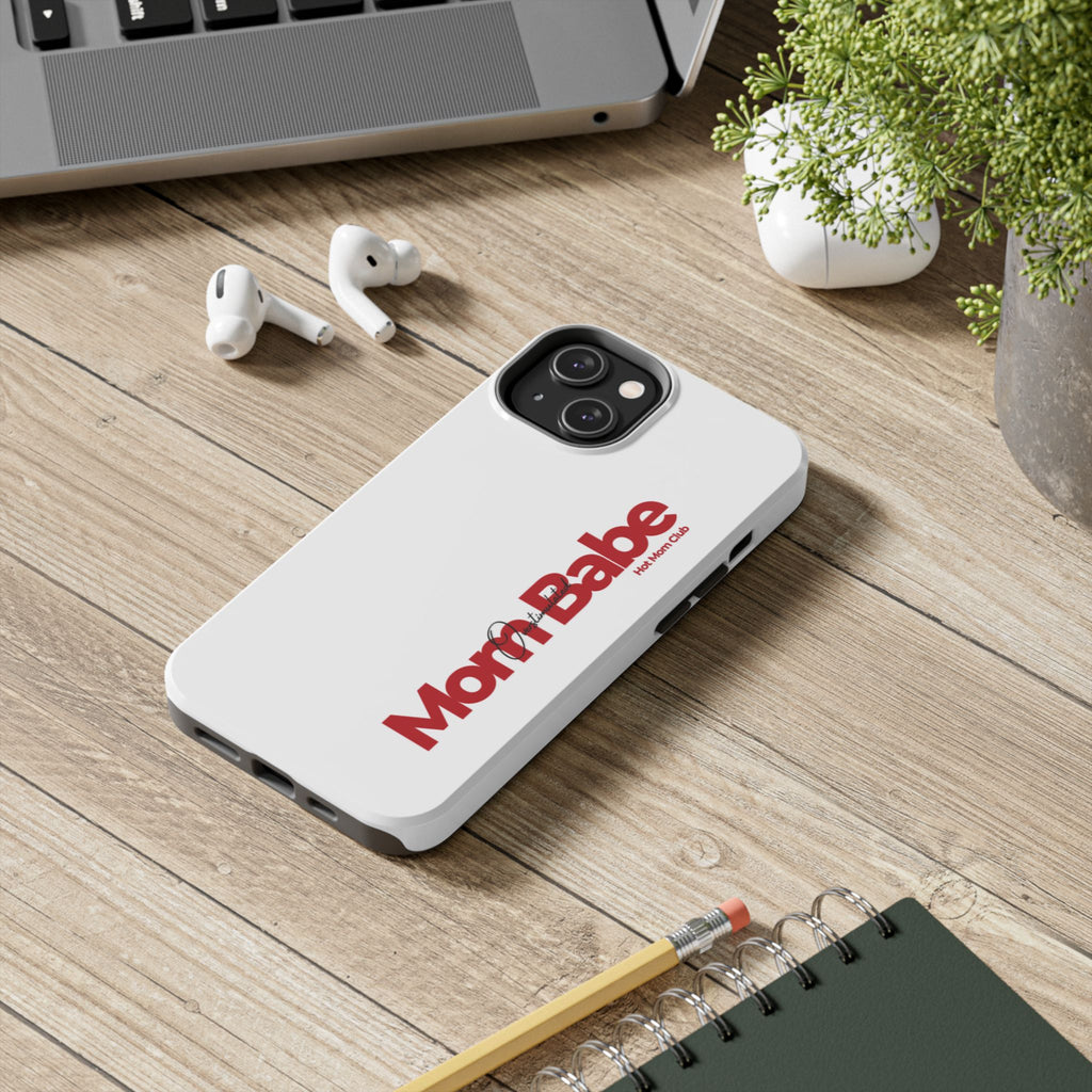 Overstimulated Mom Babe Tough Phone Case