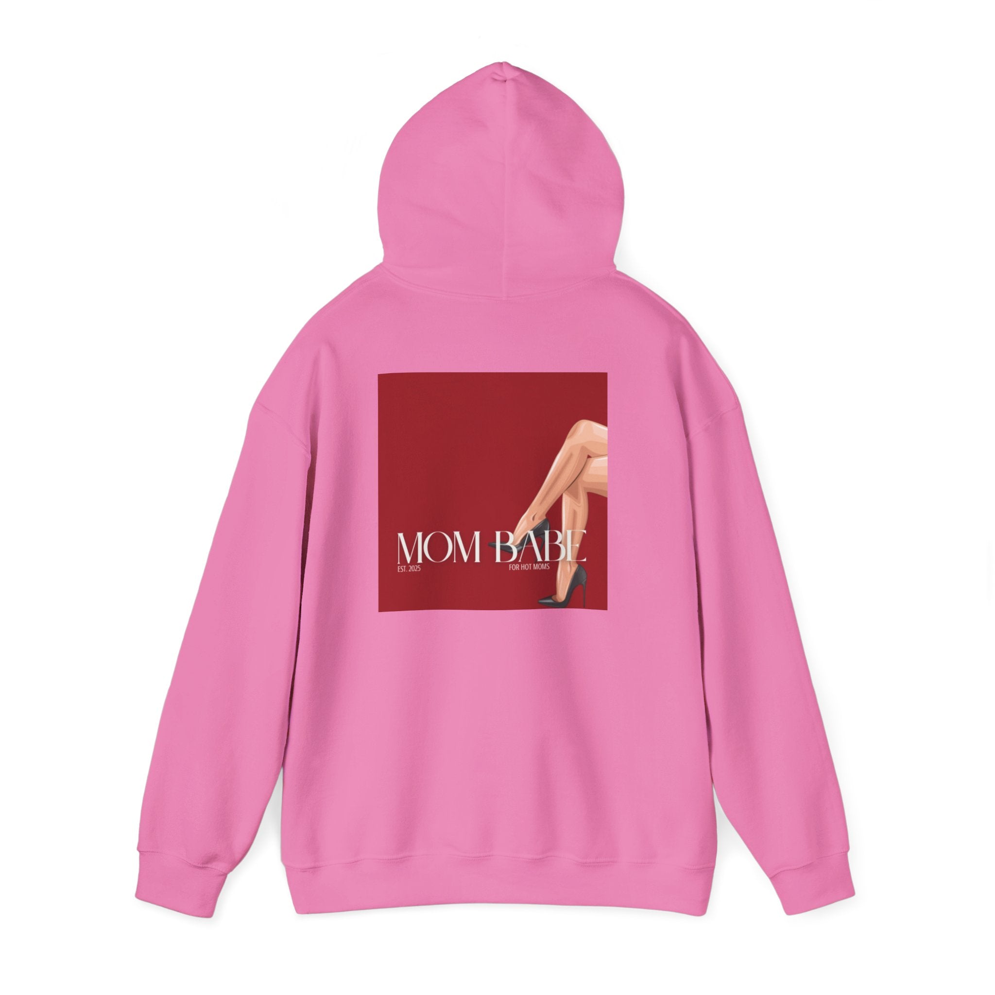 Mom Babe For Hot Moms - Black Heels Graphic Hoodie