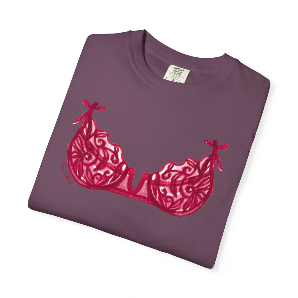 MILF Mom Babe - Bra Tee Pink