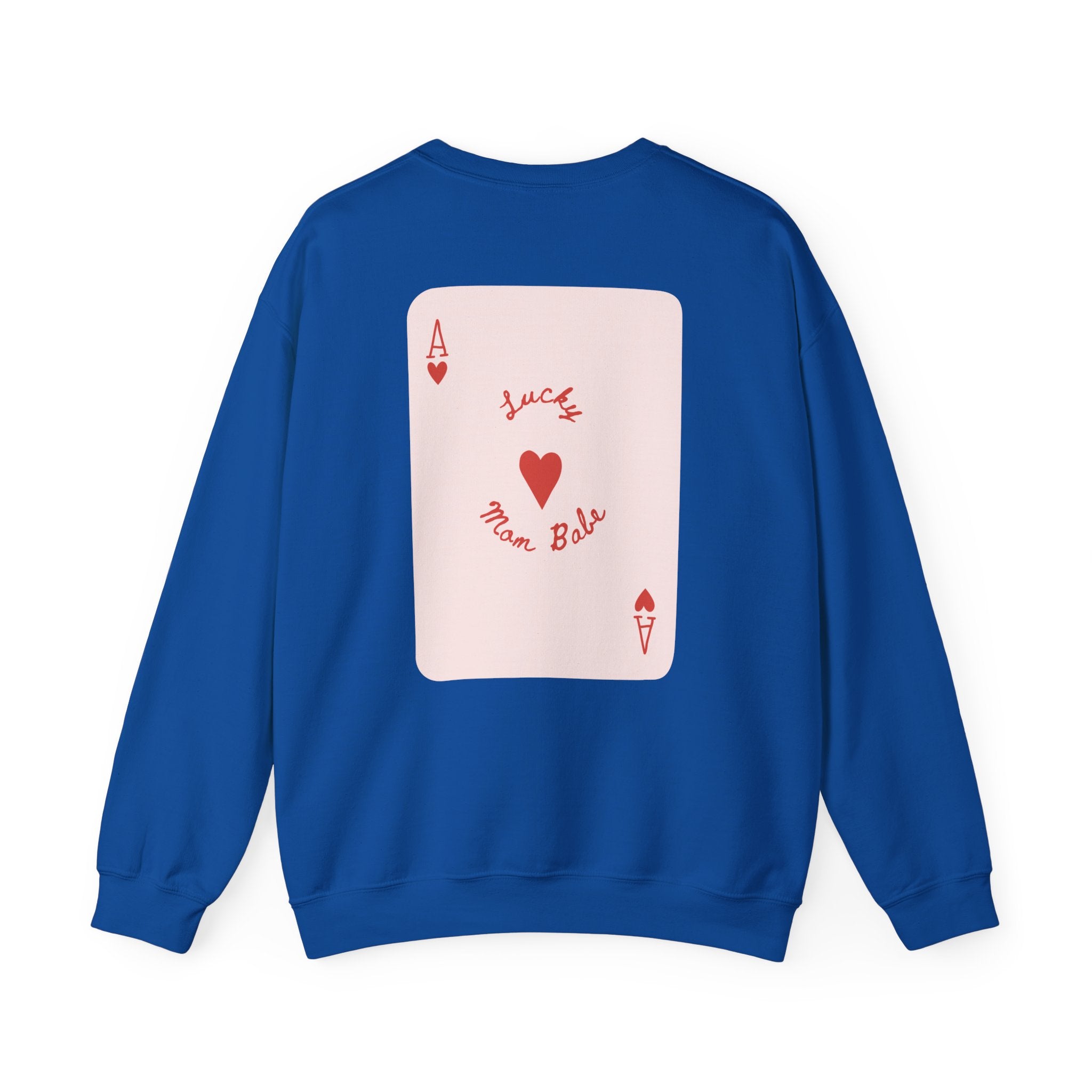 Lucky Mom Babe - Graphic Sweatshirt