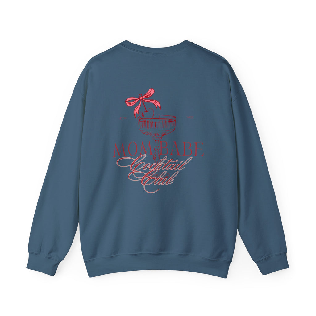 Mom Babe Cocktail Club - Cocktail Graphic Sweatshirt