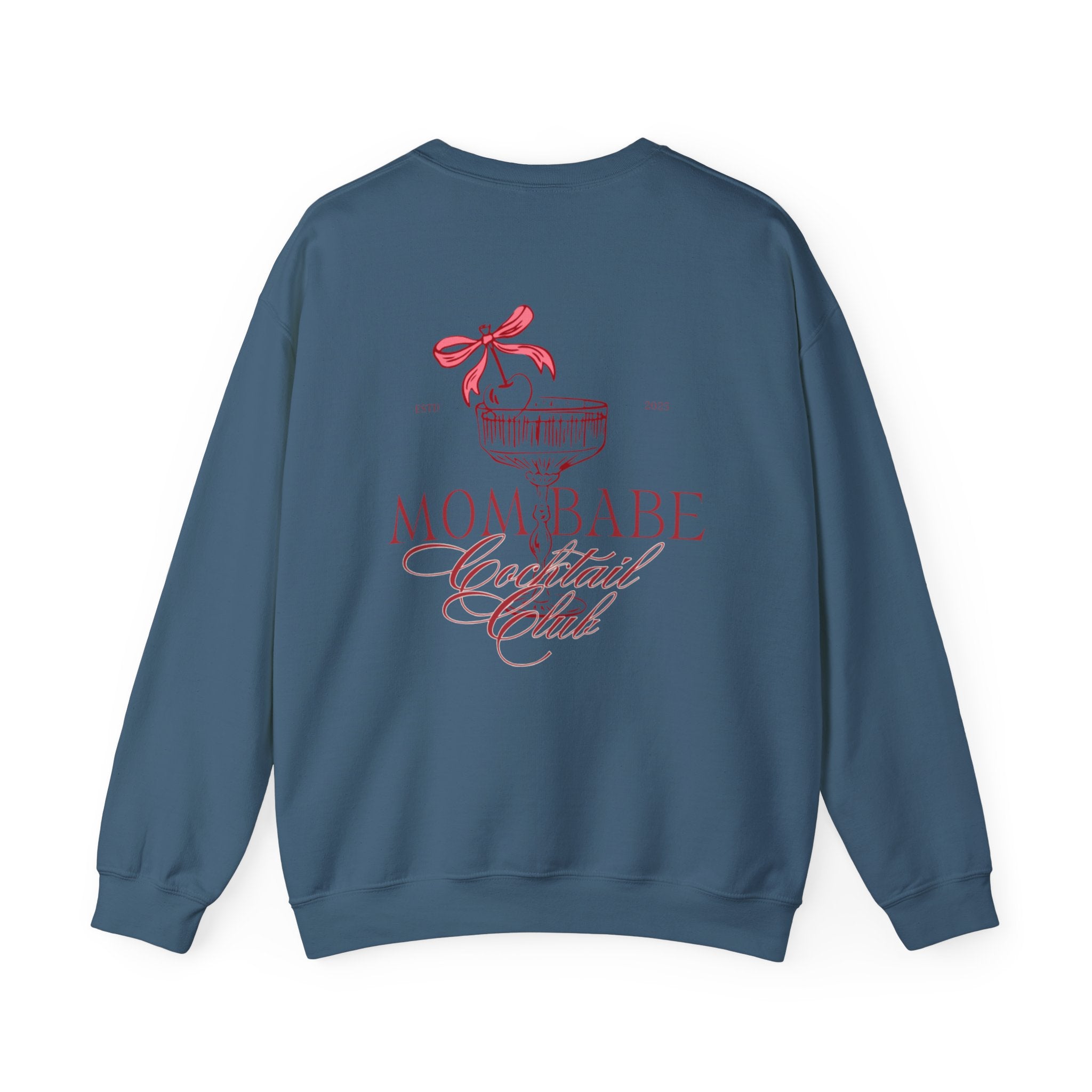 Mom Babe Cocktail Club - Cocktail Graphic Sweatshirt