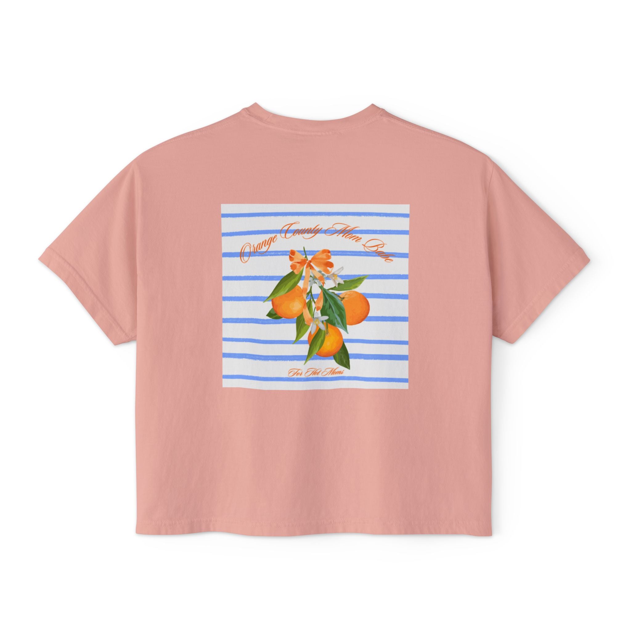 Orange County Mom Babe — Orange Blossom Graphic Tee