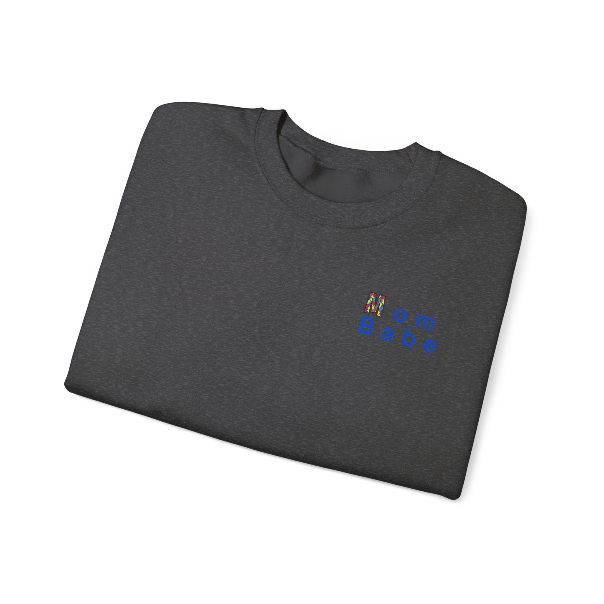 Mom Babe Autism Advocate - Graphic Sweatshirt