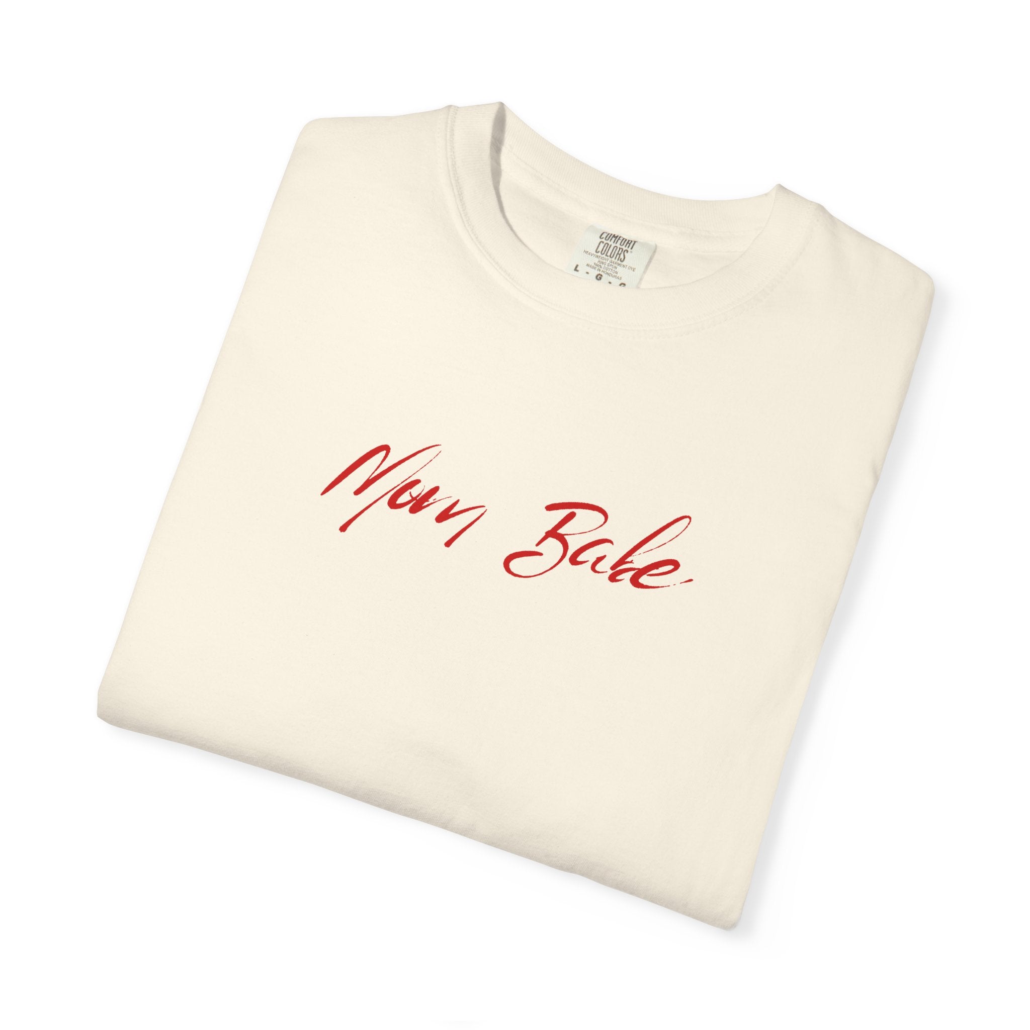 Fit Mom Social Club - Mom Babe Tee Red