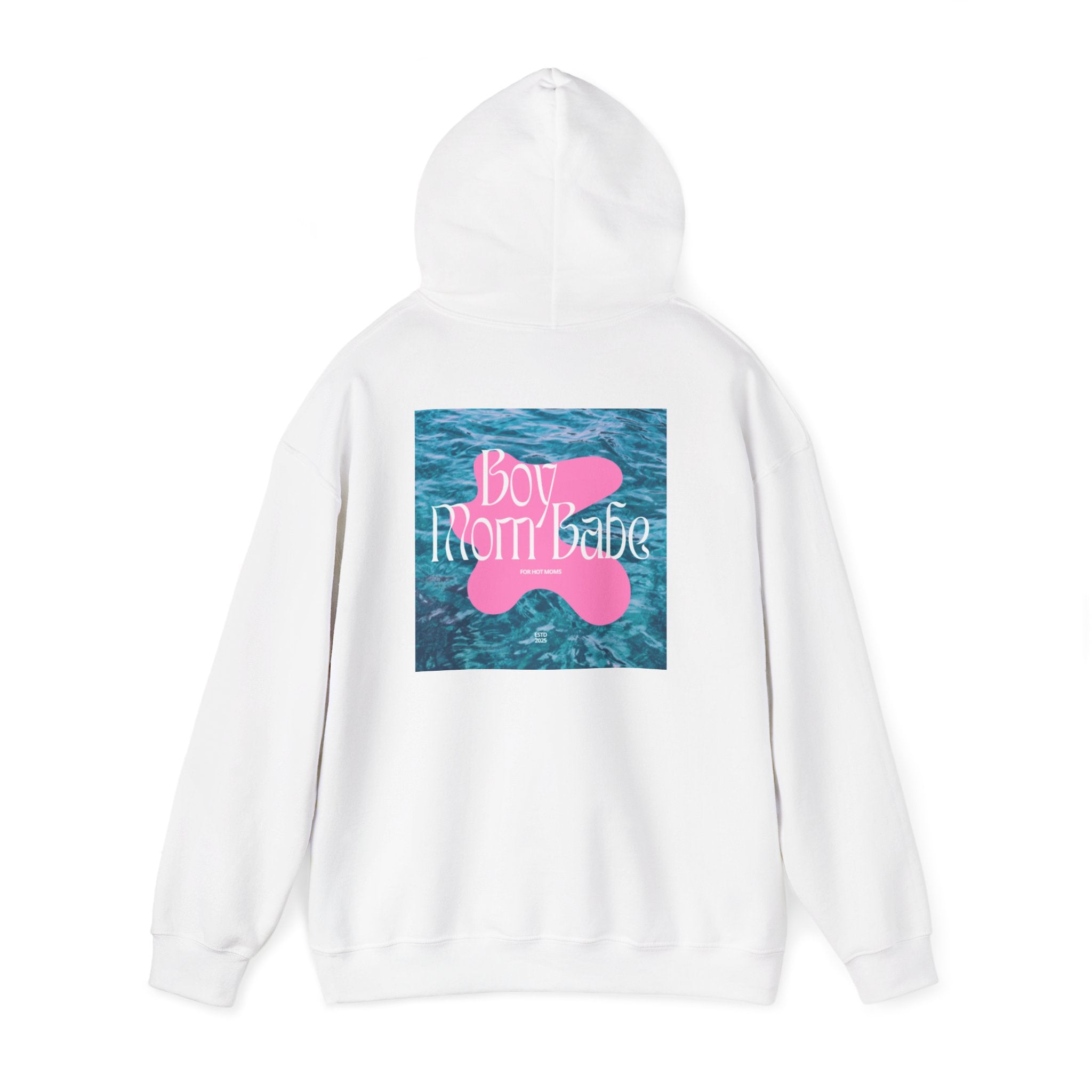 Boy Mom Babe — Water Graphic Hoodie