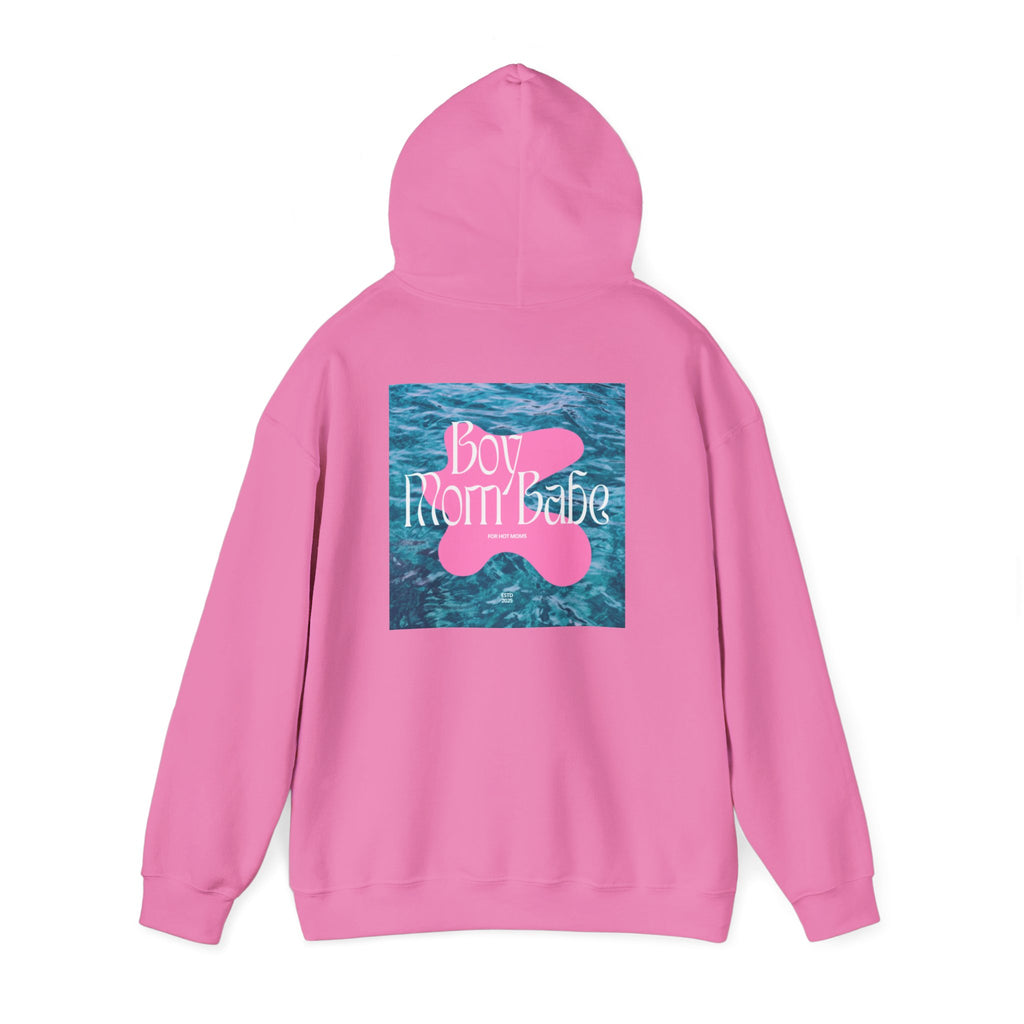 Boy Mom Babe — Water Graphic Hoodie