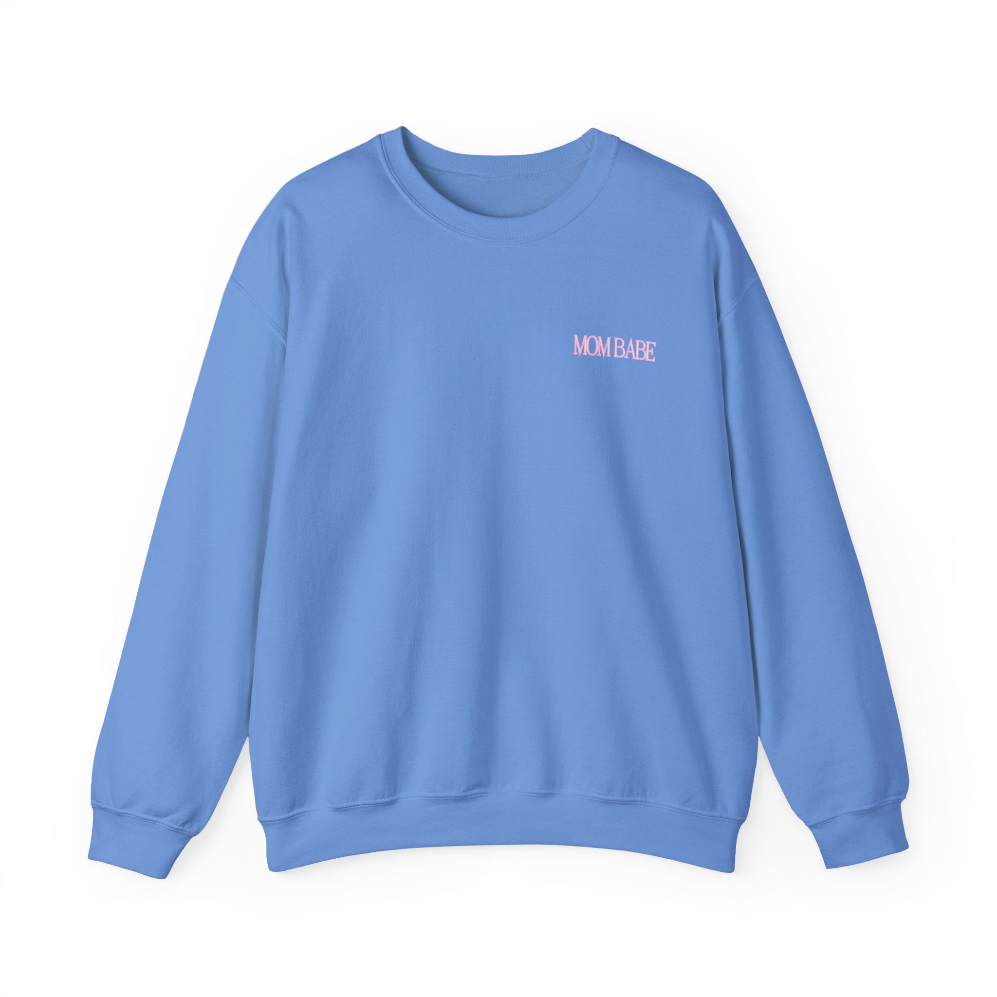 Mom Babe — Holographic Graphic Sweatshirt