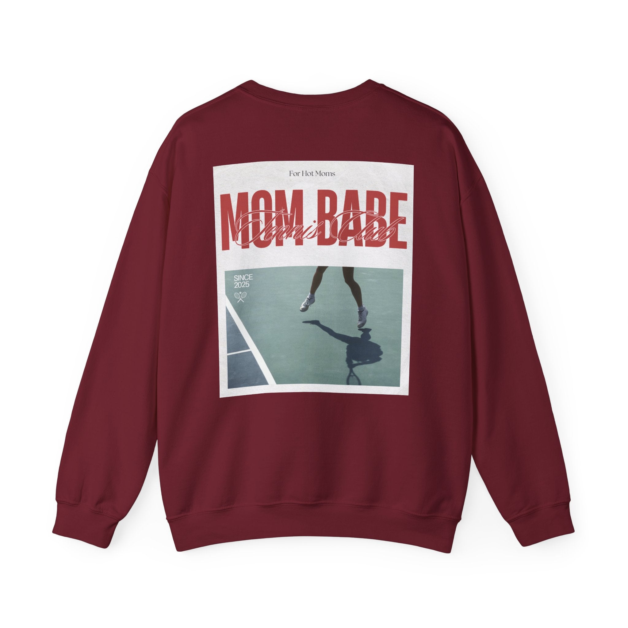 Mom Babe Tennis Club - Graphic Sweatshirt