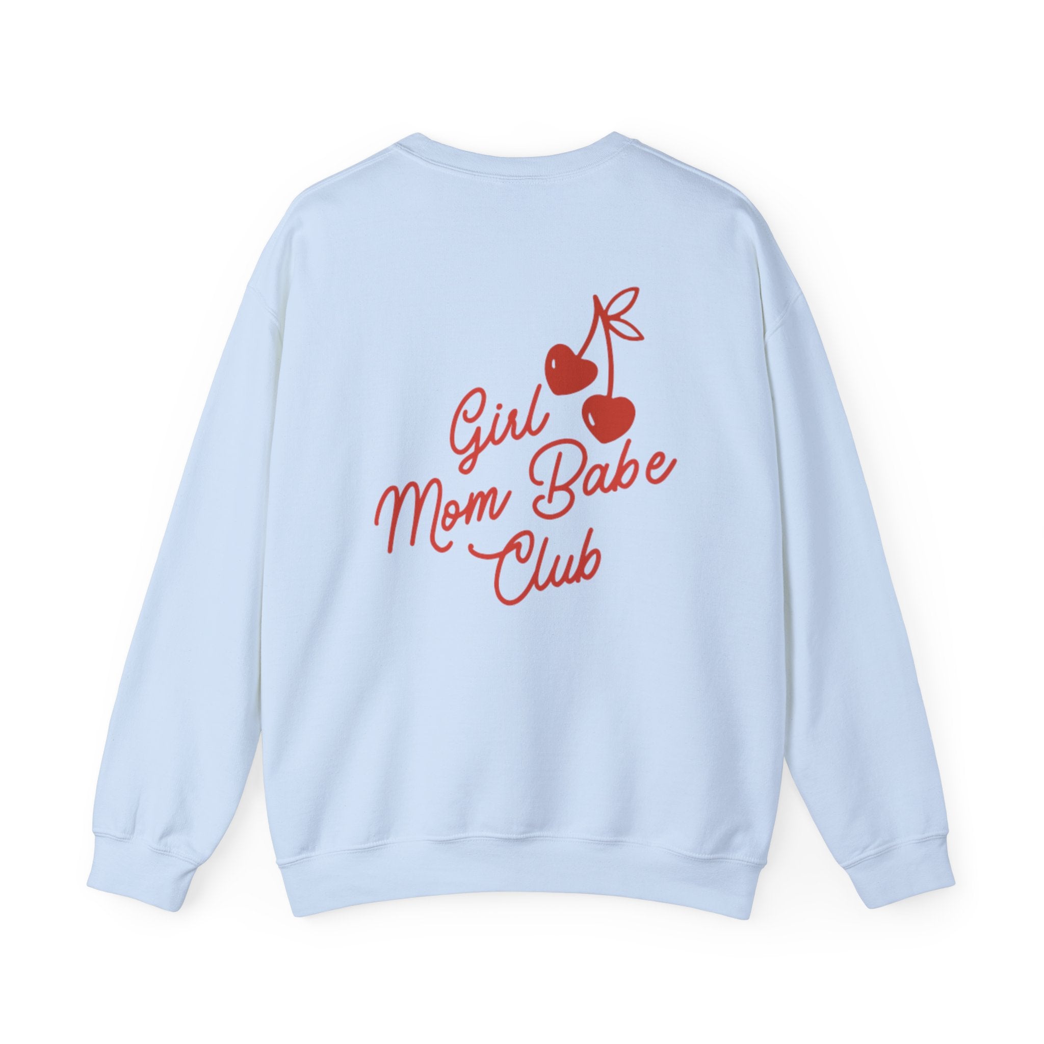Girl Mom Babe Club - Cherry Graphic Sweatshirt