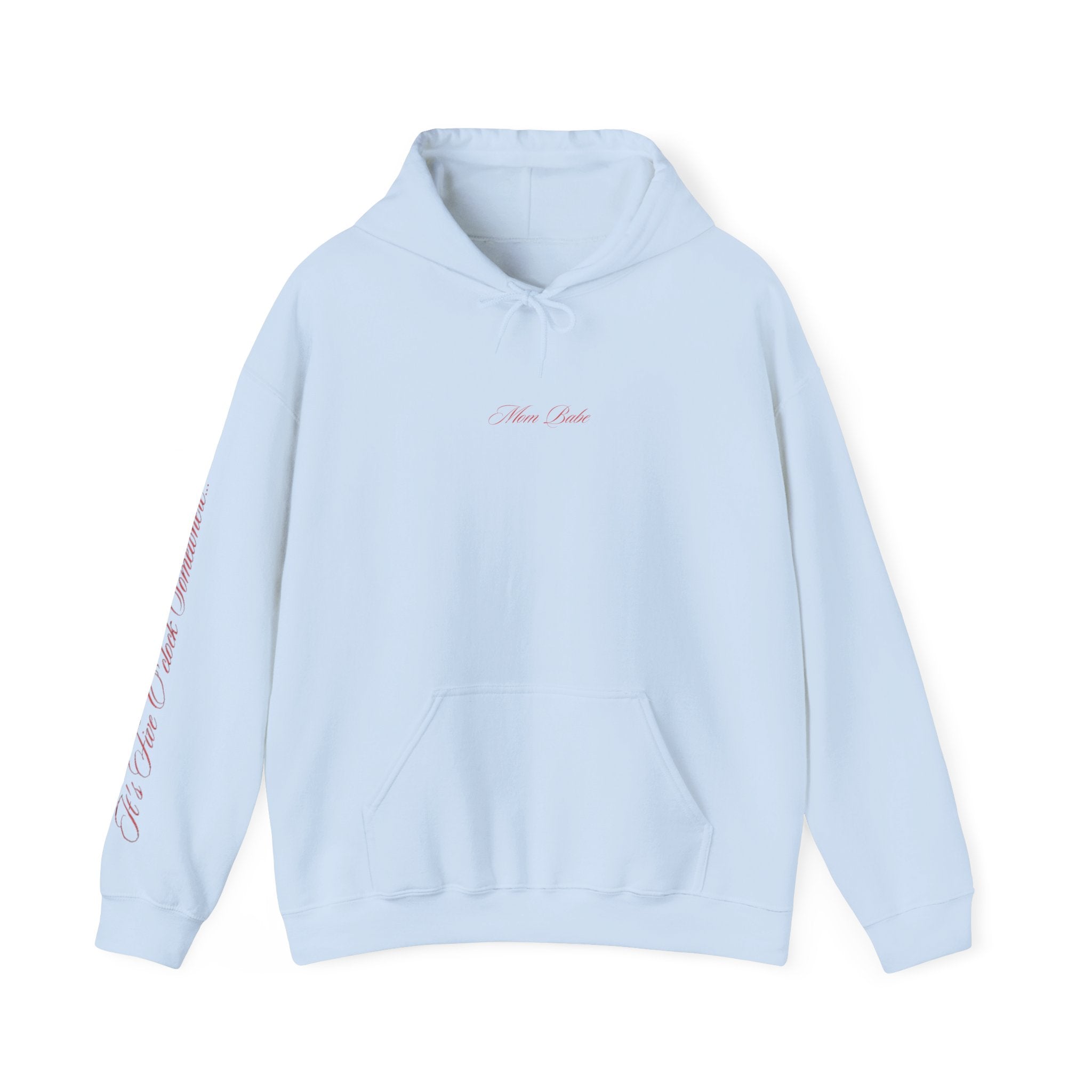 Mom Babe Cocktail Club - Martini Glass Graphic Hoodie