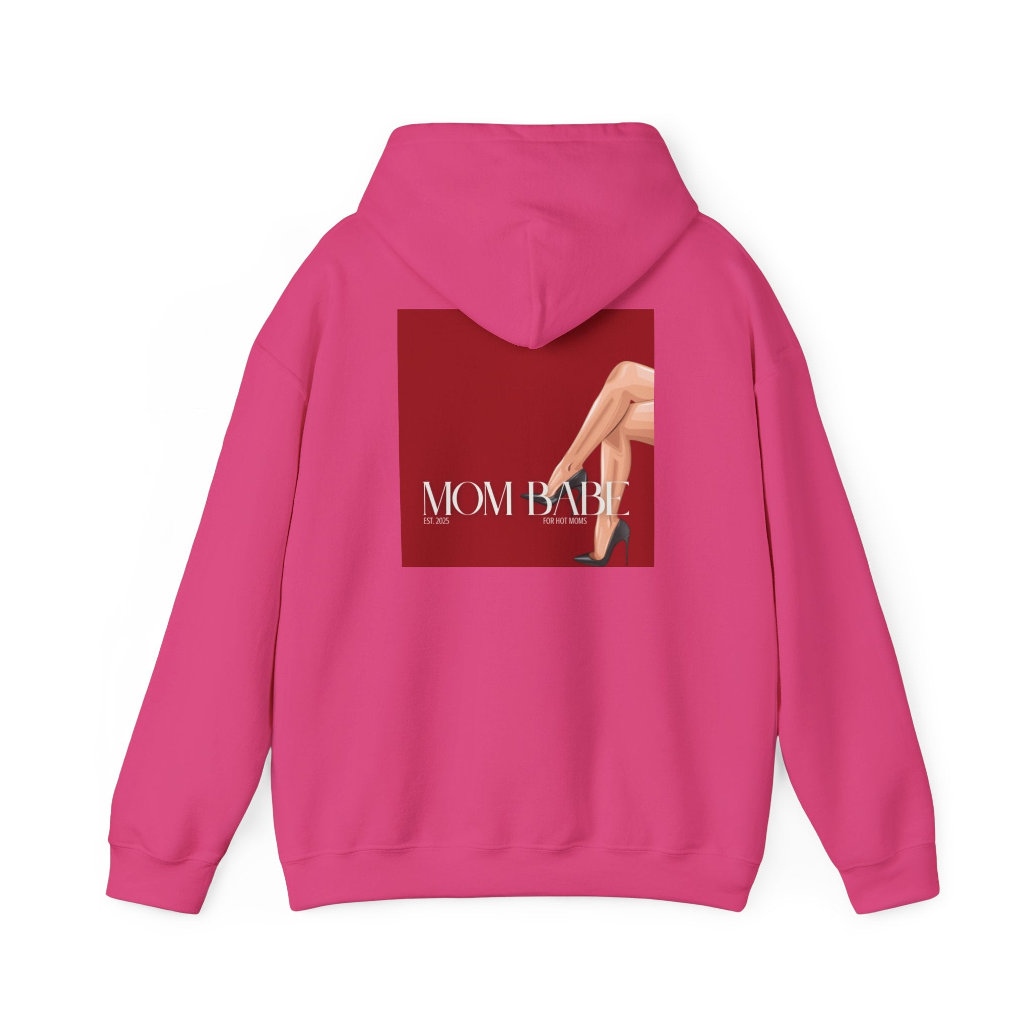 Mom Babe For Hot Moms - Black Heels Graphic Hoodie