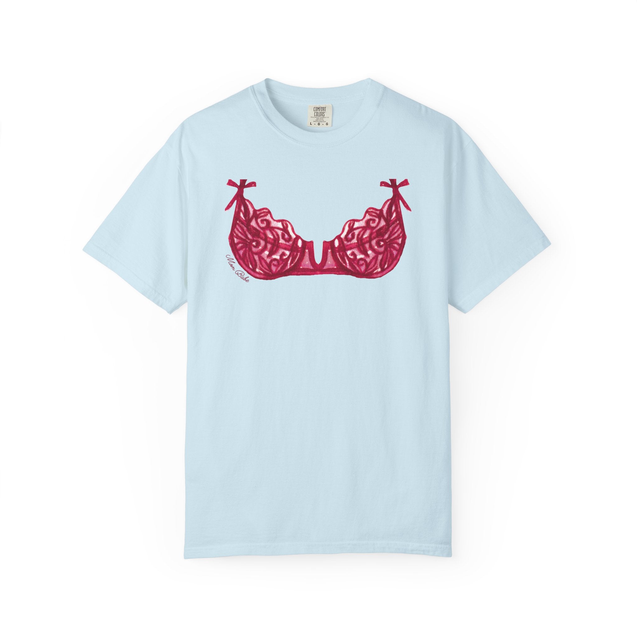 MILF Mom Babe - Bra Tee Pink