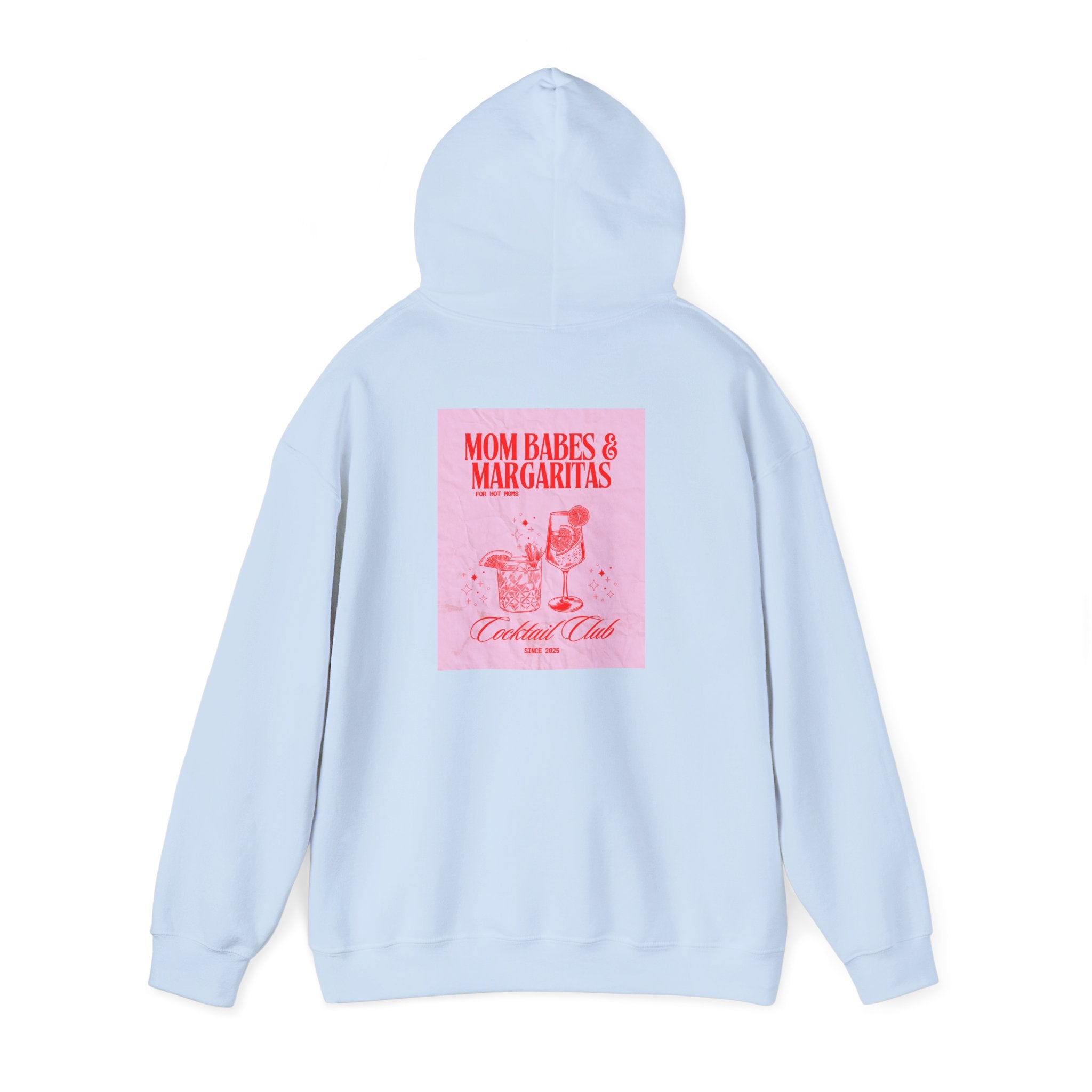 Mom Babes & Margaritas - Cocktail Club Graphic Hoodies