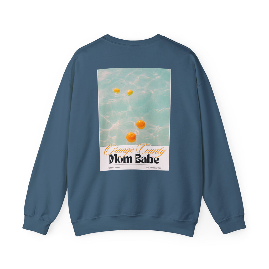 Orange County Mom Babe - Pool Graphic Sweatshirt