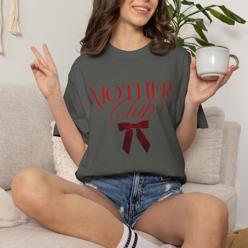 Mother Club Mom Babe Exclusive Tee - Ruby
