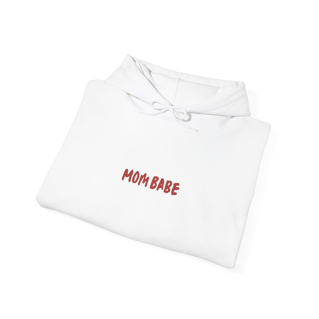 All Mom Babes Need - Graphic Check Hoodie