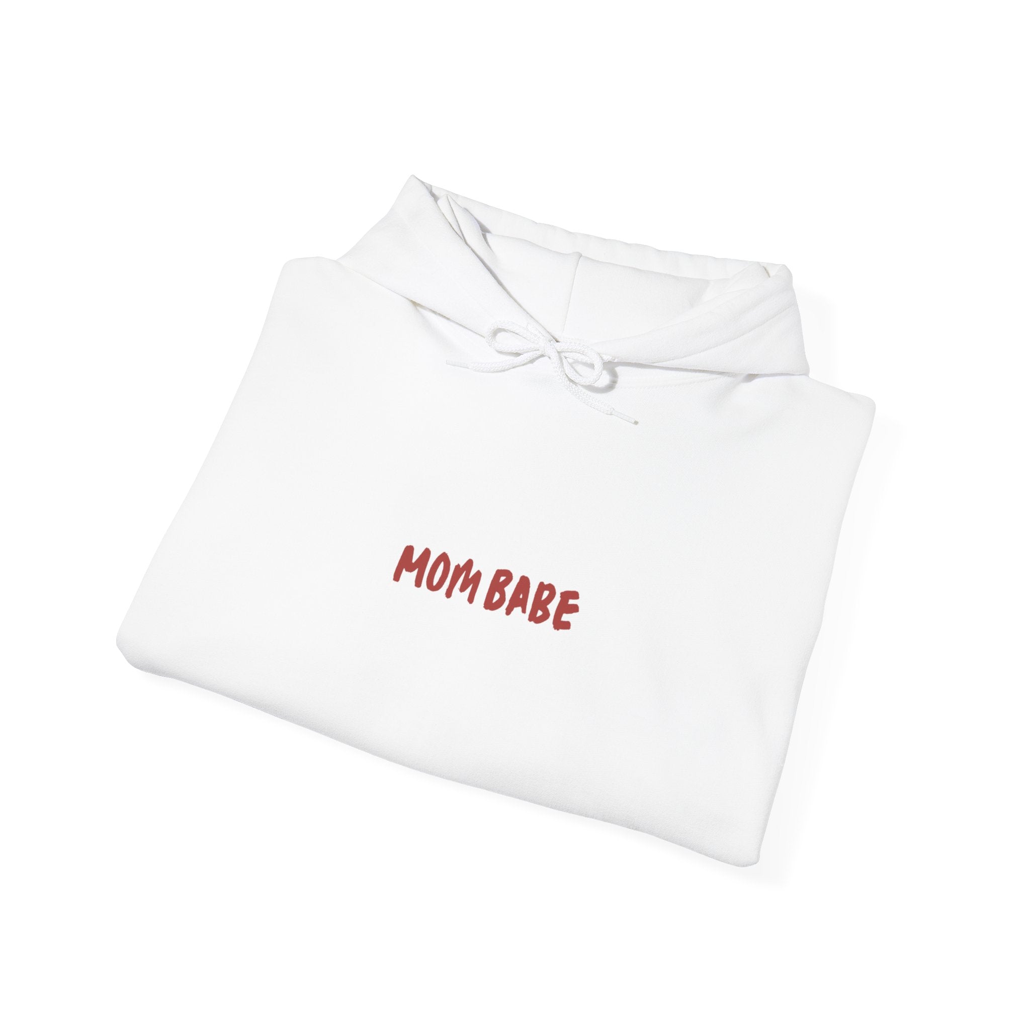 All Mom Babes Need - Graphic Check Hoodie