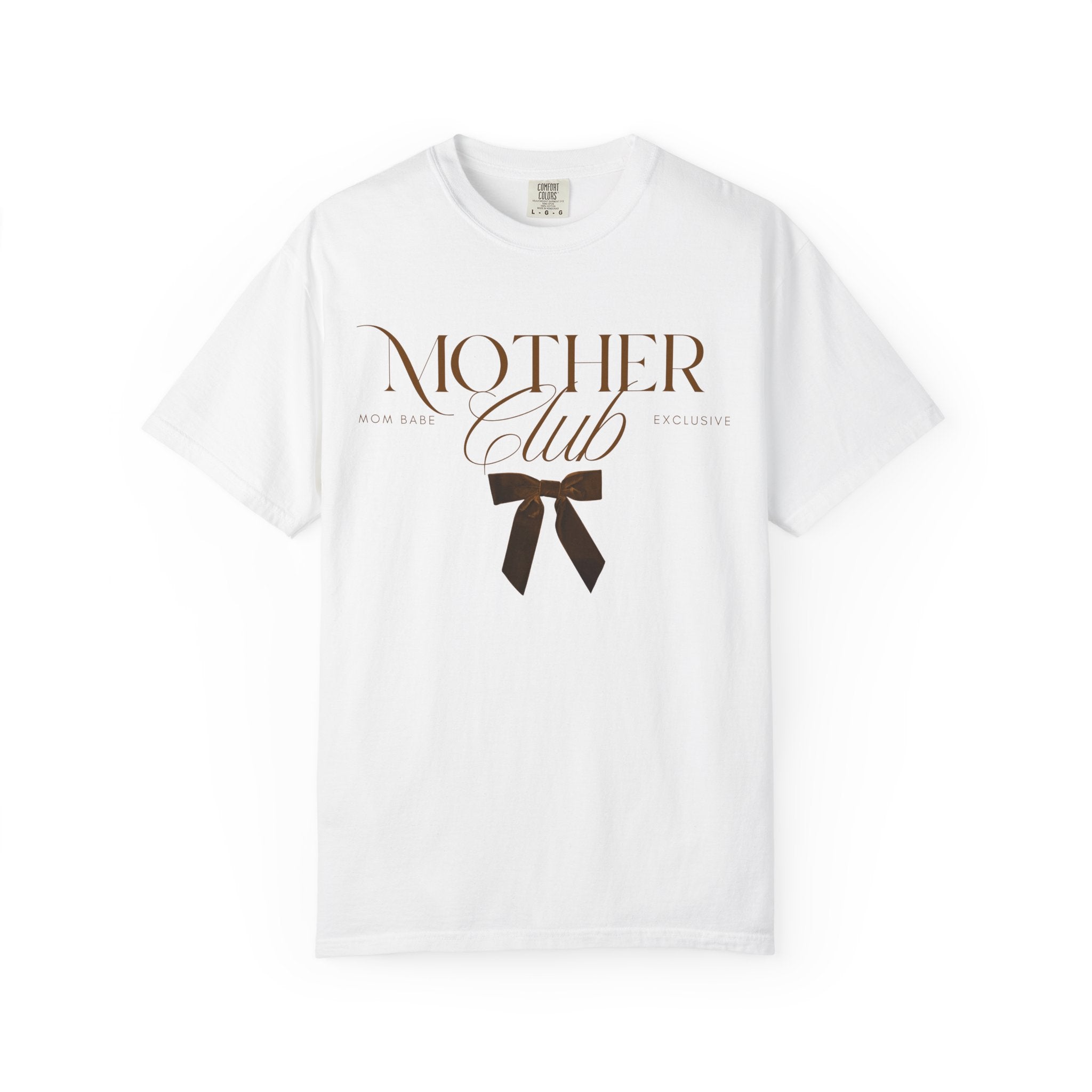 Mother Club Mom Babe Exclusive Tee - Mocha