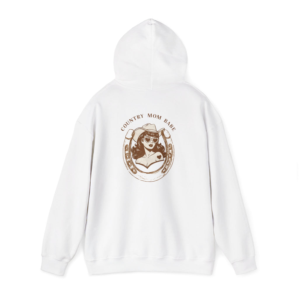 Country Mom Babe - Rodeo Cowgirl Graphic Hoodie