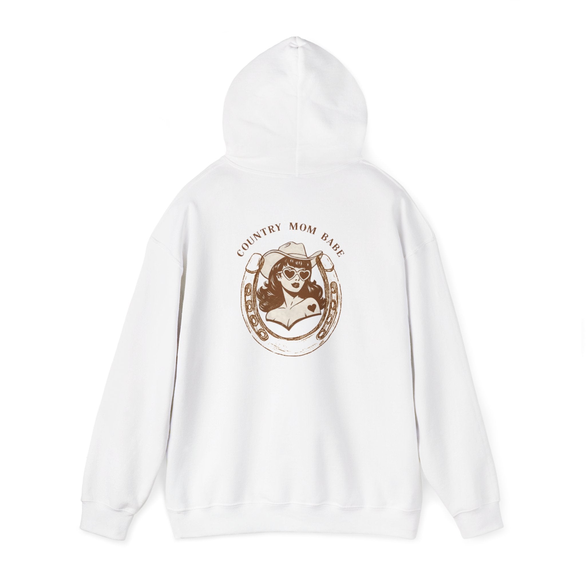 Country Mom Babe - Rodeo Cowgirl Graphic Hoodie
