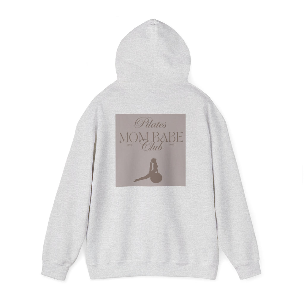 Pilates Mom Babe Club — Workout Graphic Hoodie