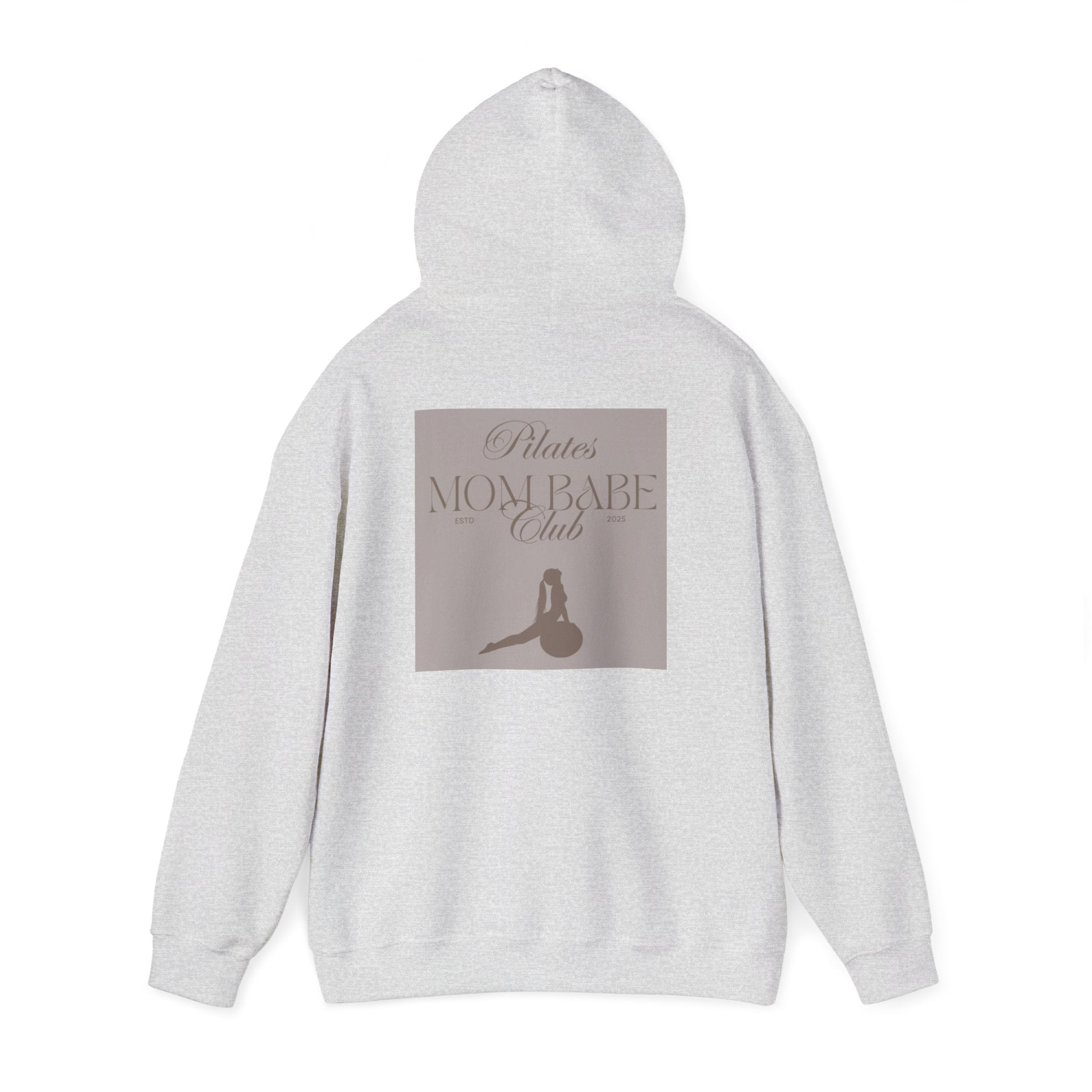 Pilates Mom Babe Club — Workout Graphic Hoodie
