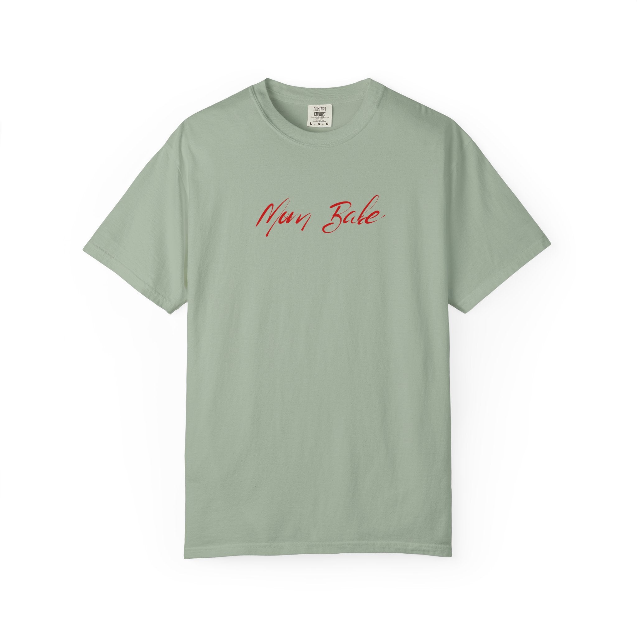 Fit Mom Social Club - Mom Babe Tee Red
