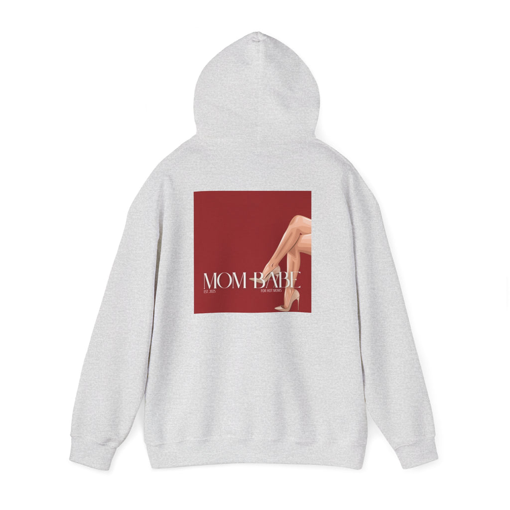 Mom Babe For Hot Moms - Beige Heels Graphic Hoodie