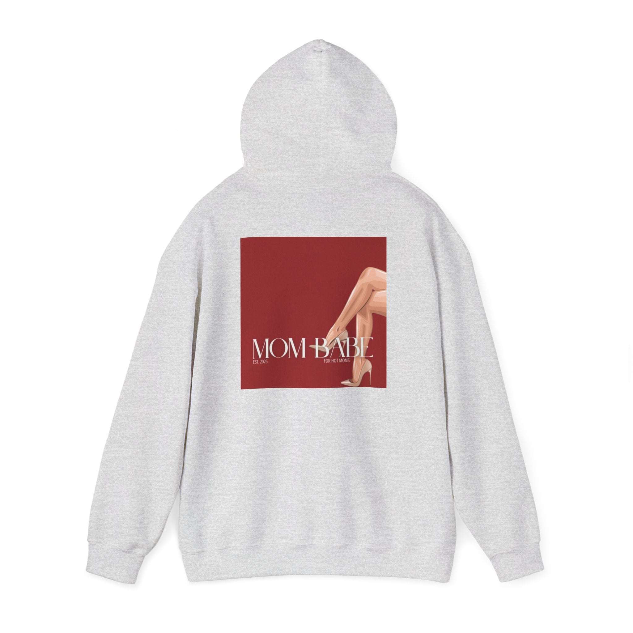 Mom Babe For Hot Moms - Beige Heels Graphic Hoodie