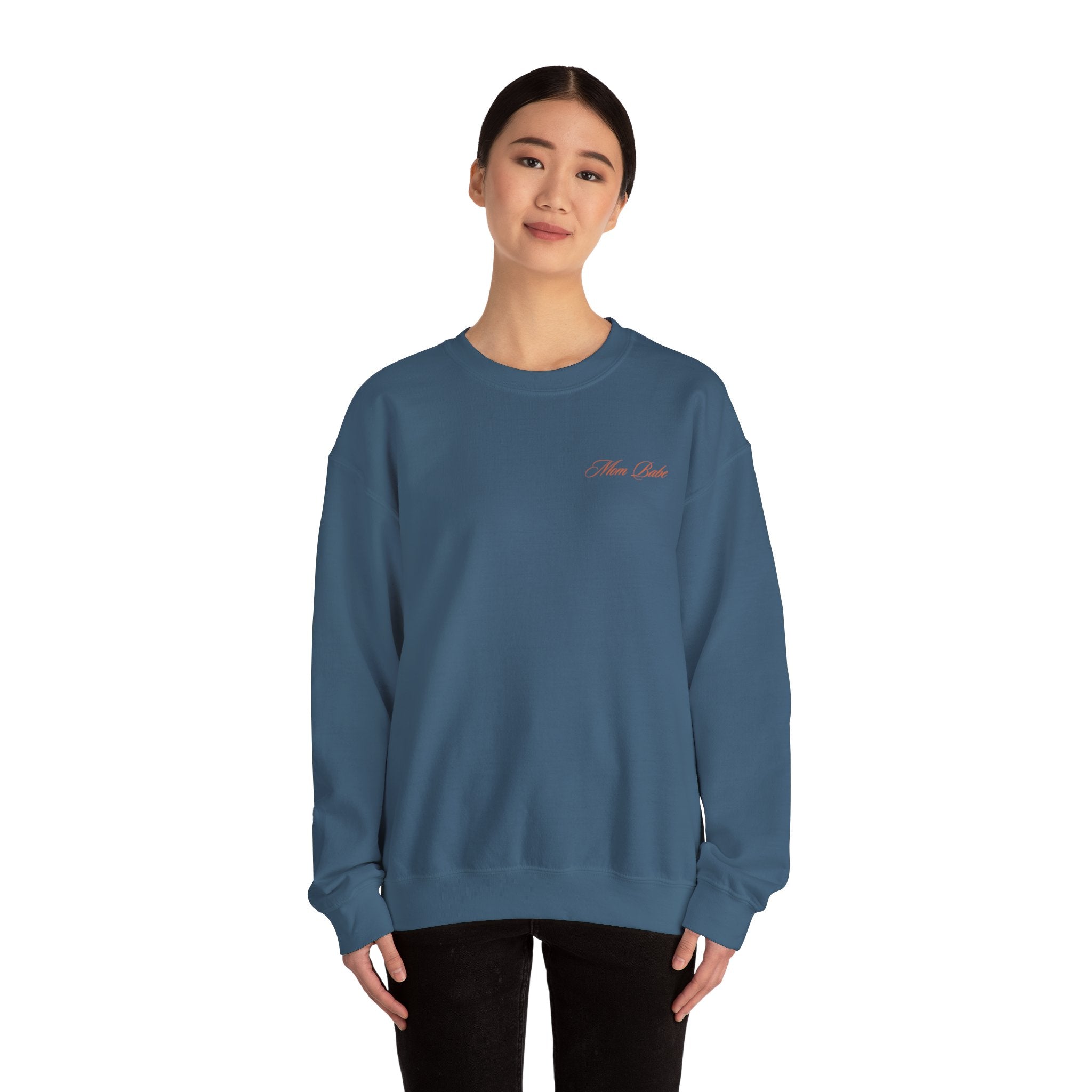 Orange County Mom Babe — Orange Blossom Graphic Sweatshirt