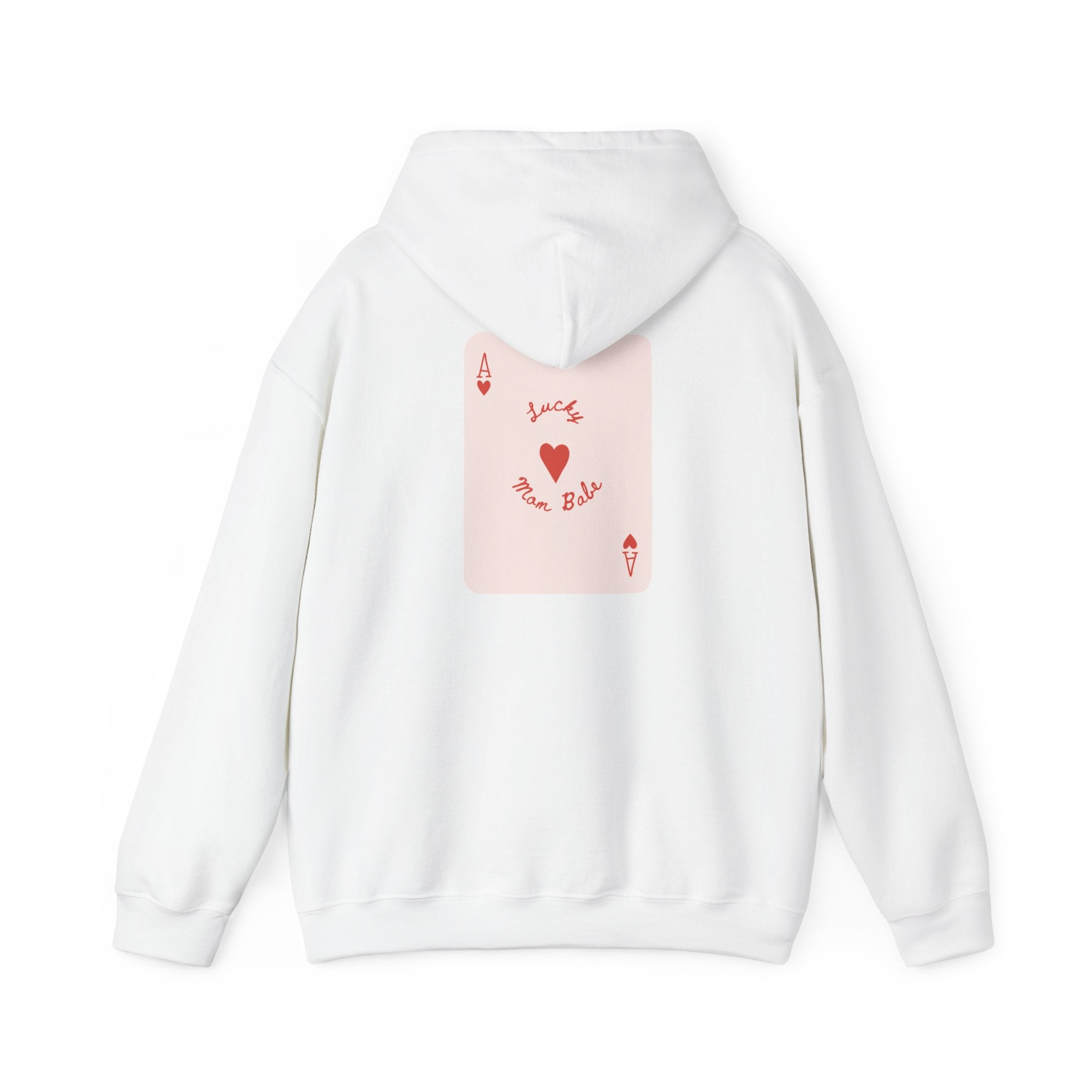 Lucky Mom Babe - Graphic Hoodie