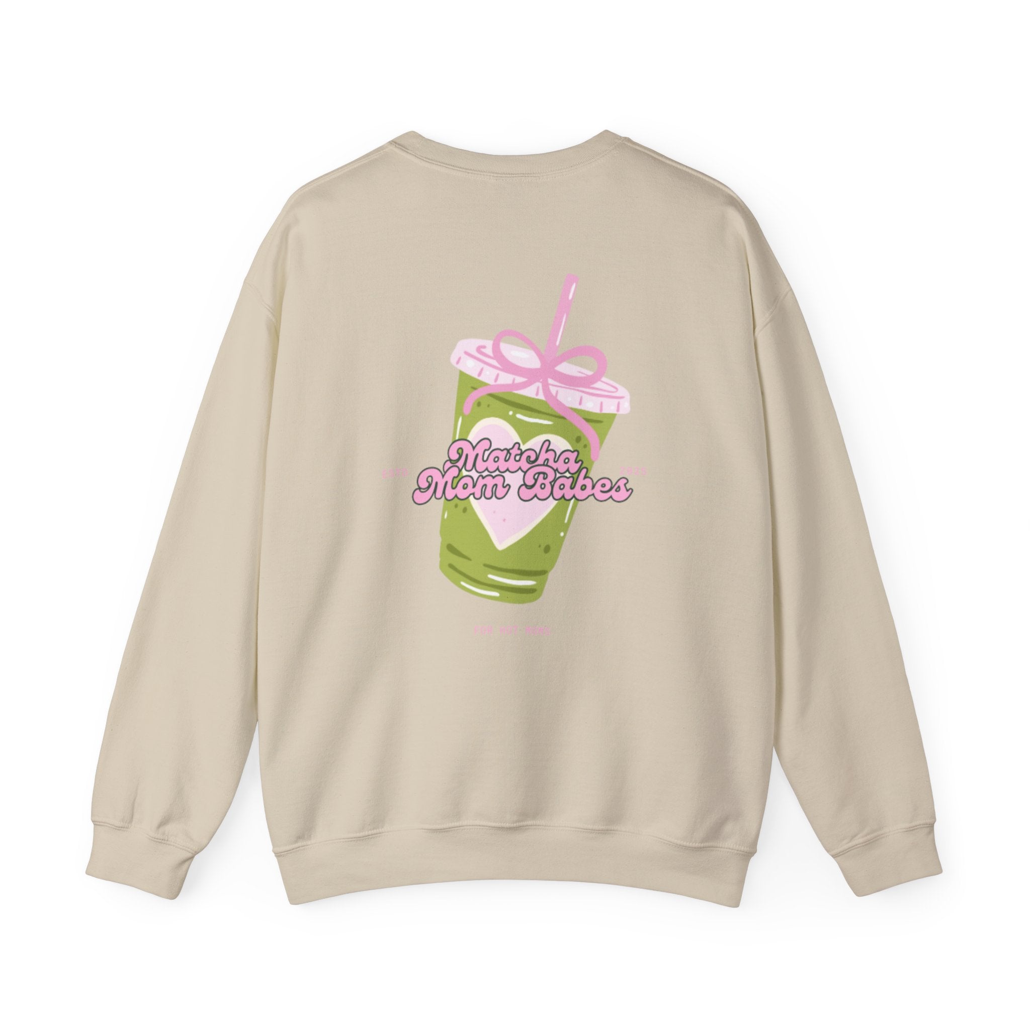 Matcha Mom Babes - Matcha Graphic Sweatshirt