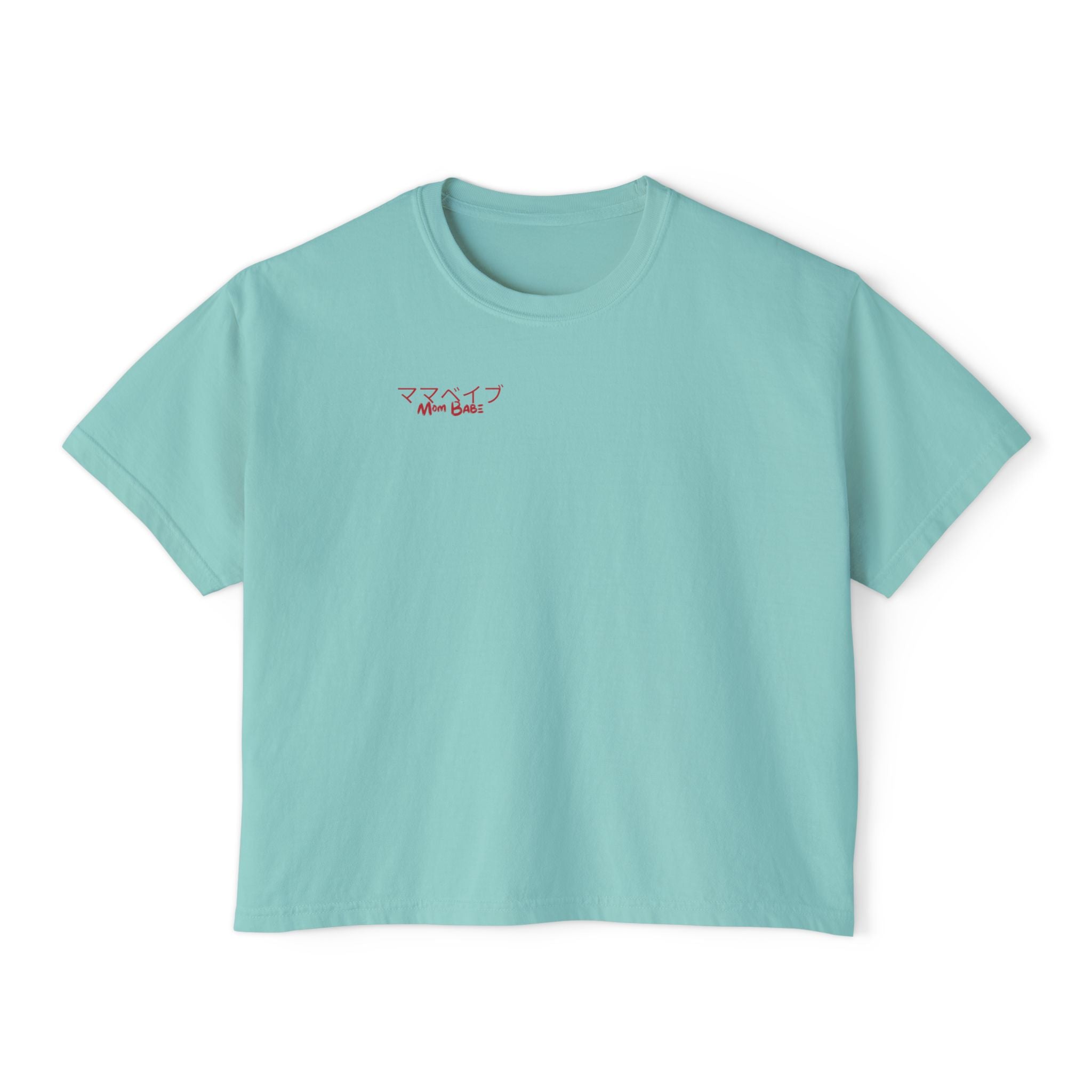 Mom Babe Cherry Blossom - Japanese Kanji Tee