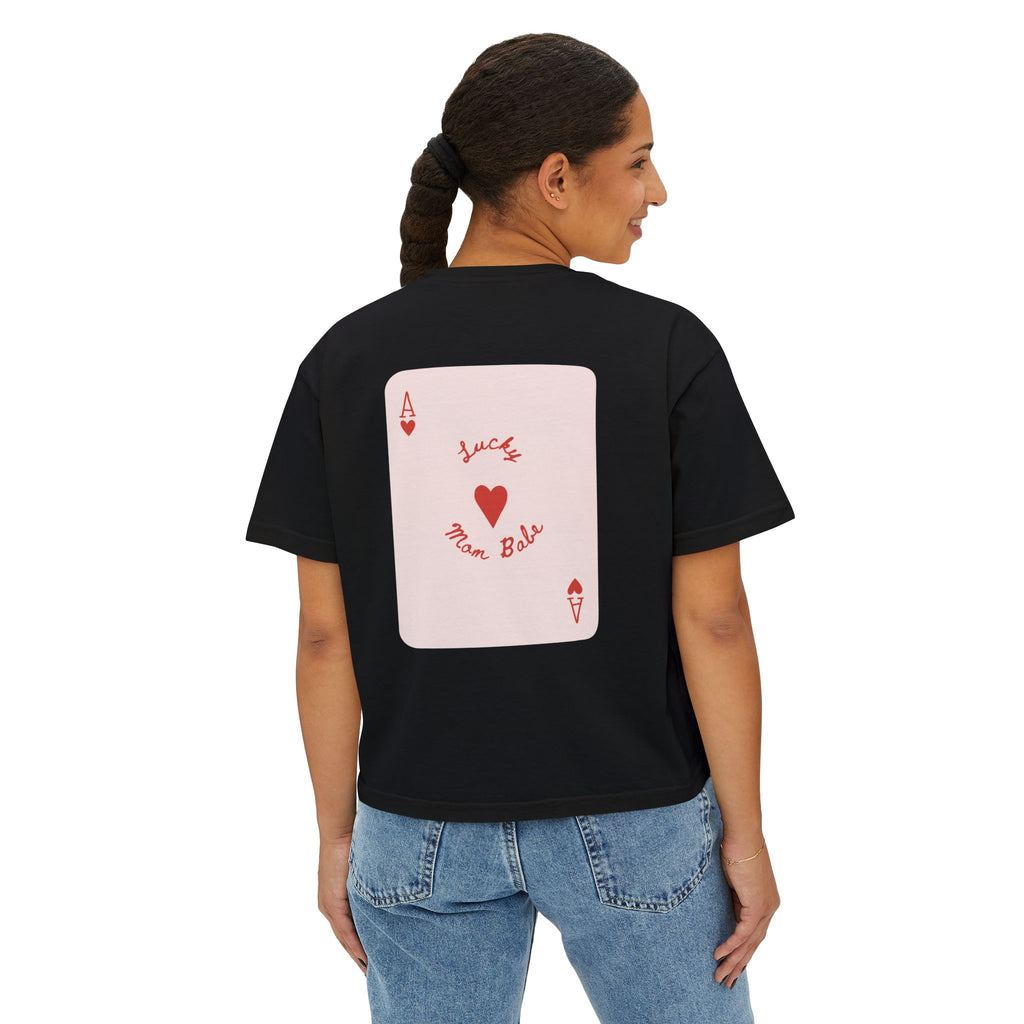 Copy of Lucky Mom Babe - Graphic Tee