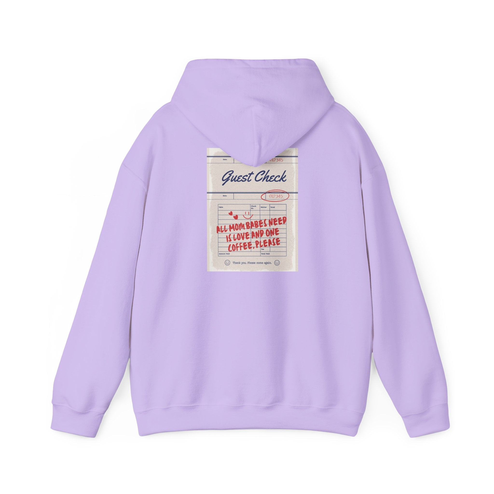 All Mom Babes Need - Graphic Check Hoodie