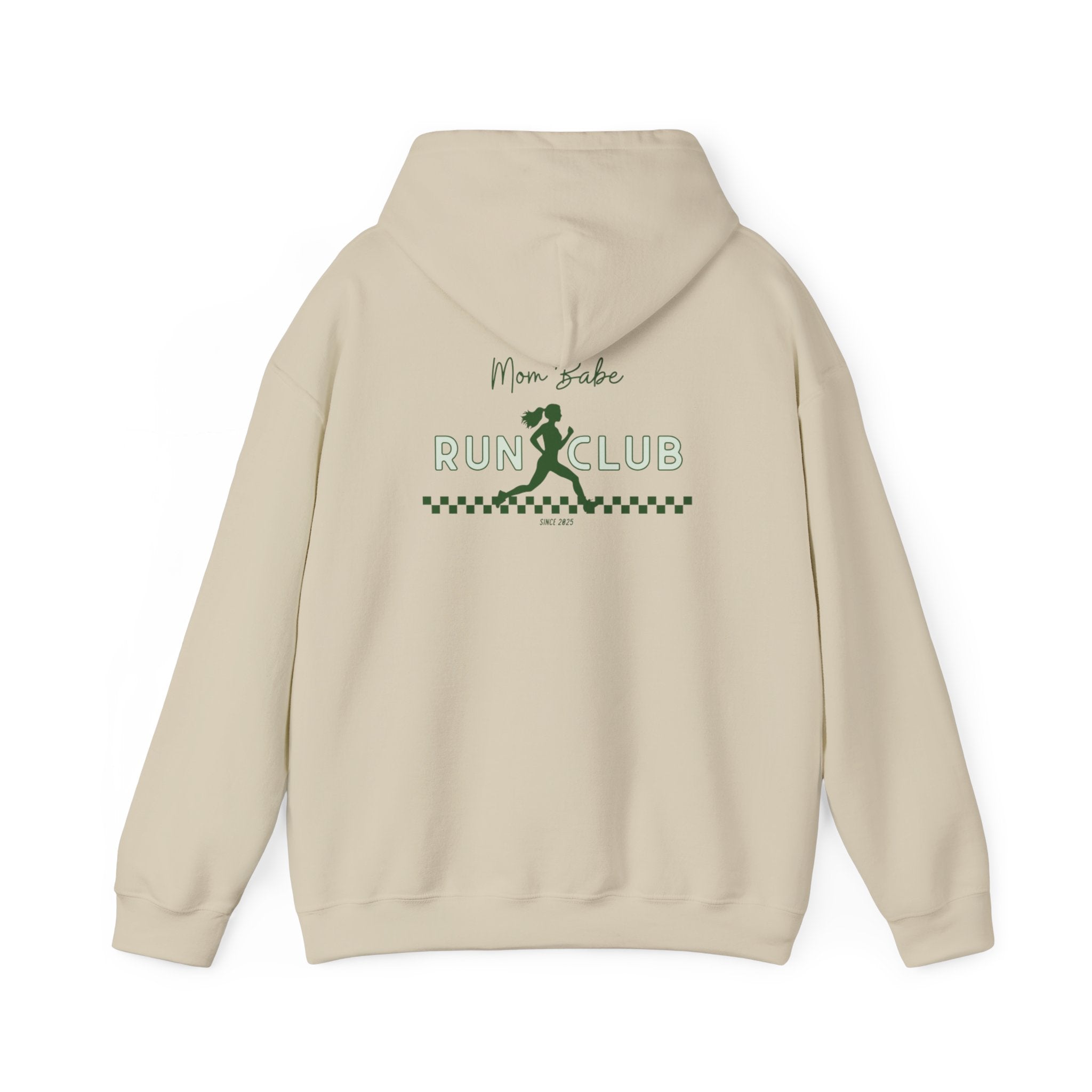 All Mom Babes Need - Graphic Check Hoodie