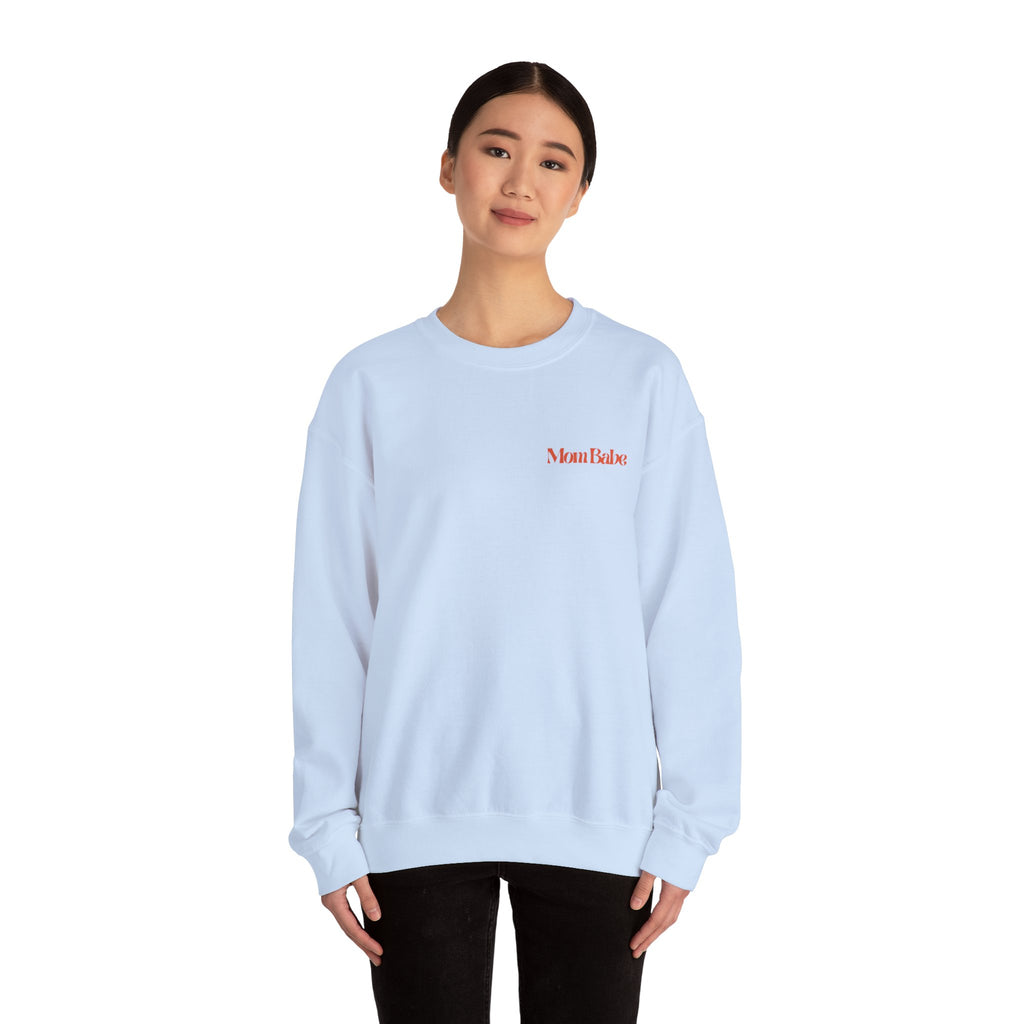 Mom Babe Hot Mom Club - Vintage Graphic Sweatshirt