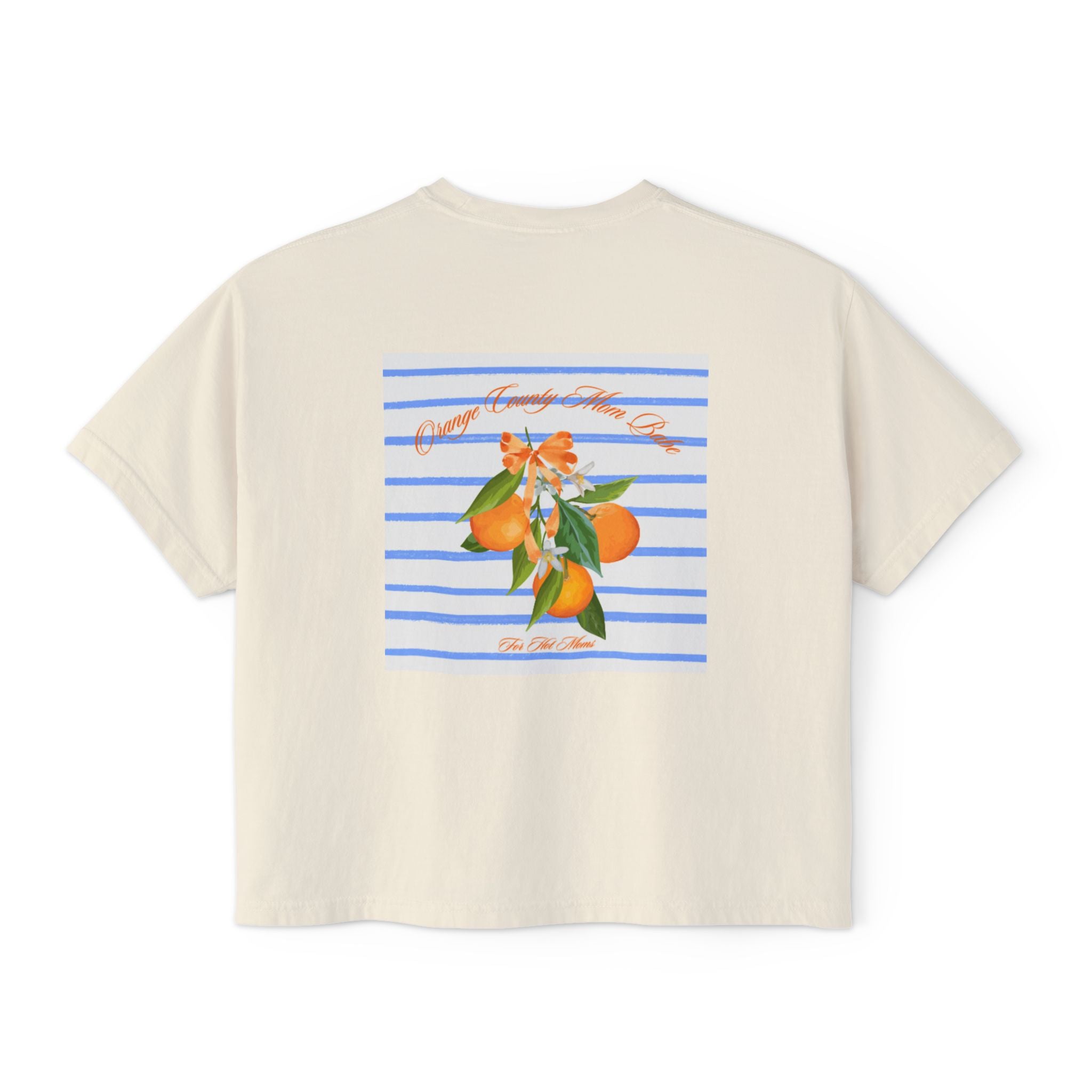Orange County Mom Babe — Orange Blossom Graphic Tee
