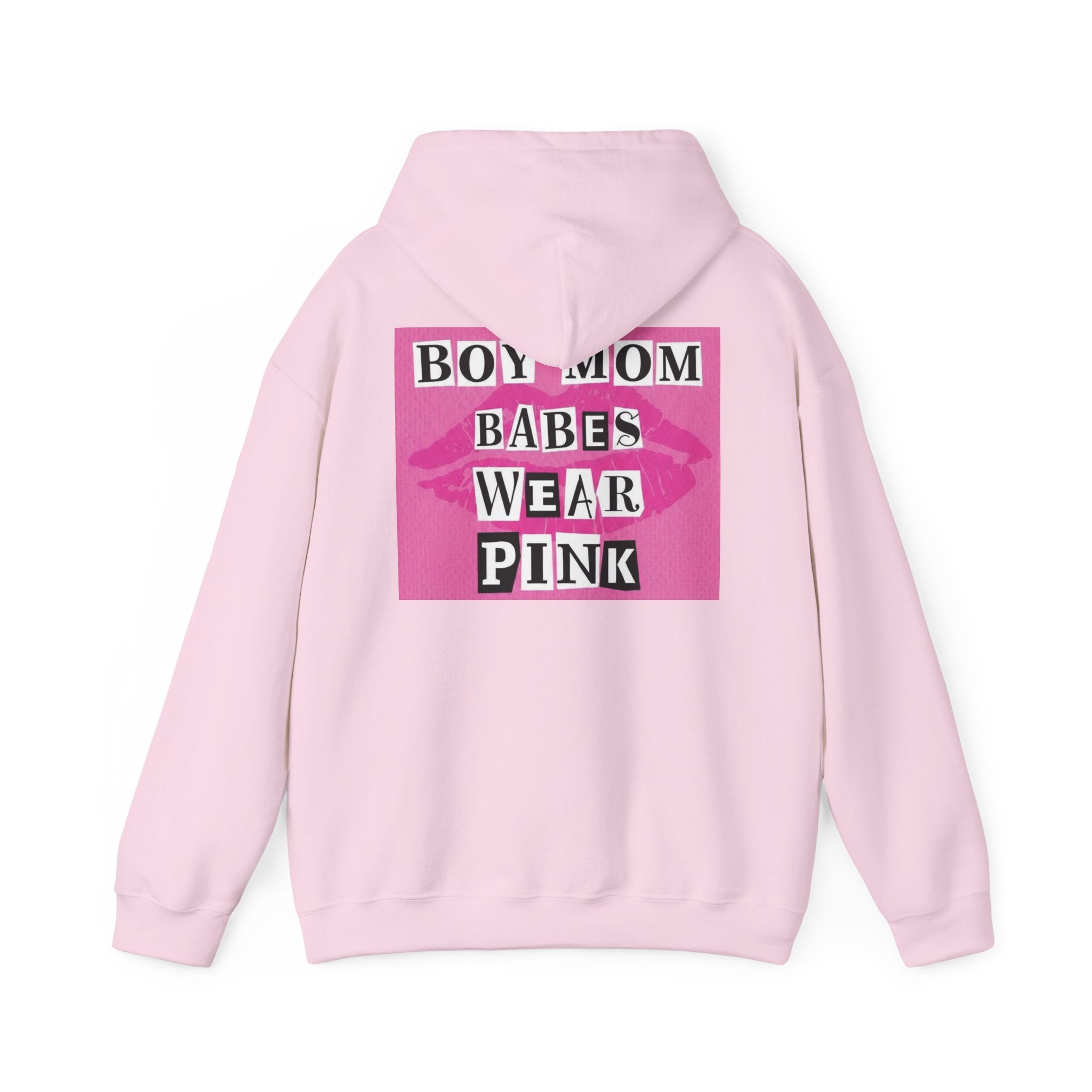 Boy Mom Babes Wear Pink - Graphic Hoodie