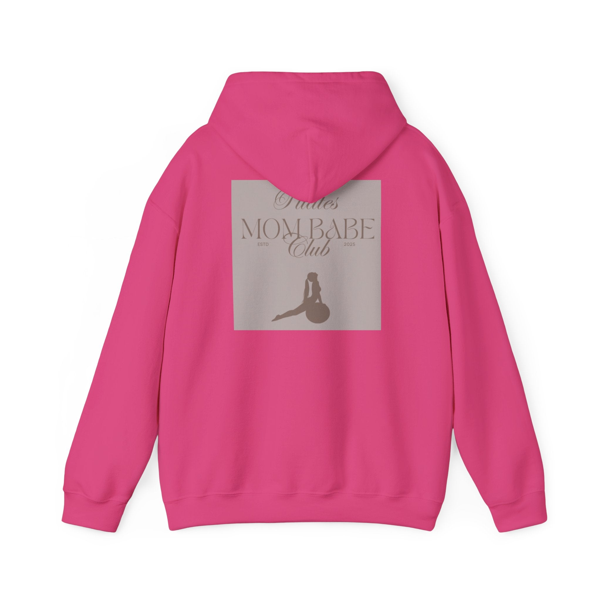 Pilates Mom Babe Club — Workout Graphic Hoodie
